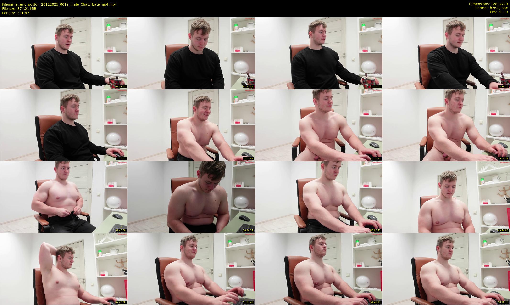 eric_poston — 62 minute Chaturbate male cam show recording, 720p, Nov 20, 2025