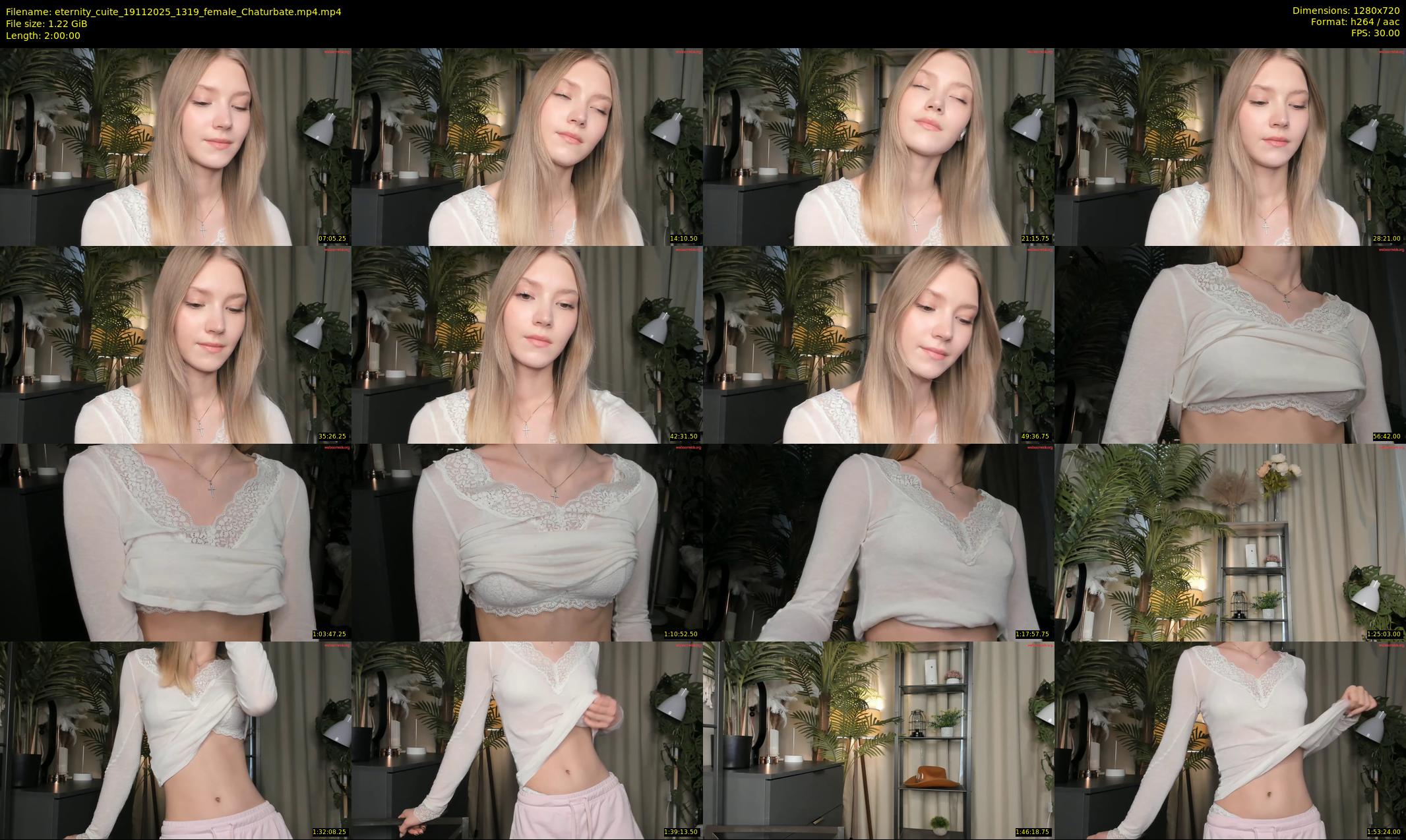 eternity_cuite — 120 minute Chaturbate female cam show recording, 720p, Nov 19, 2025