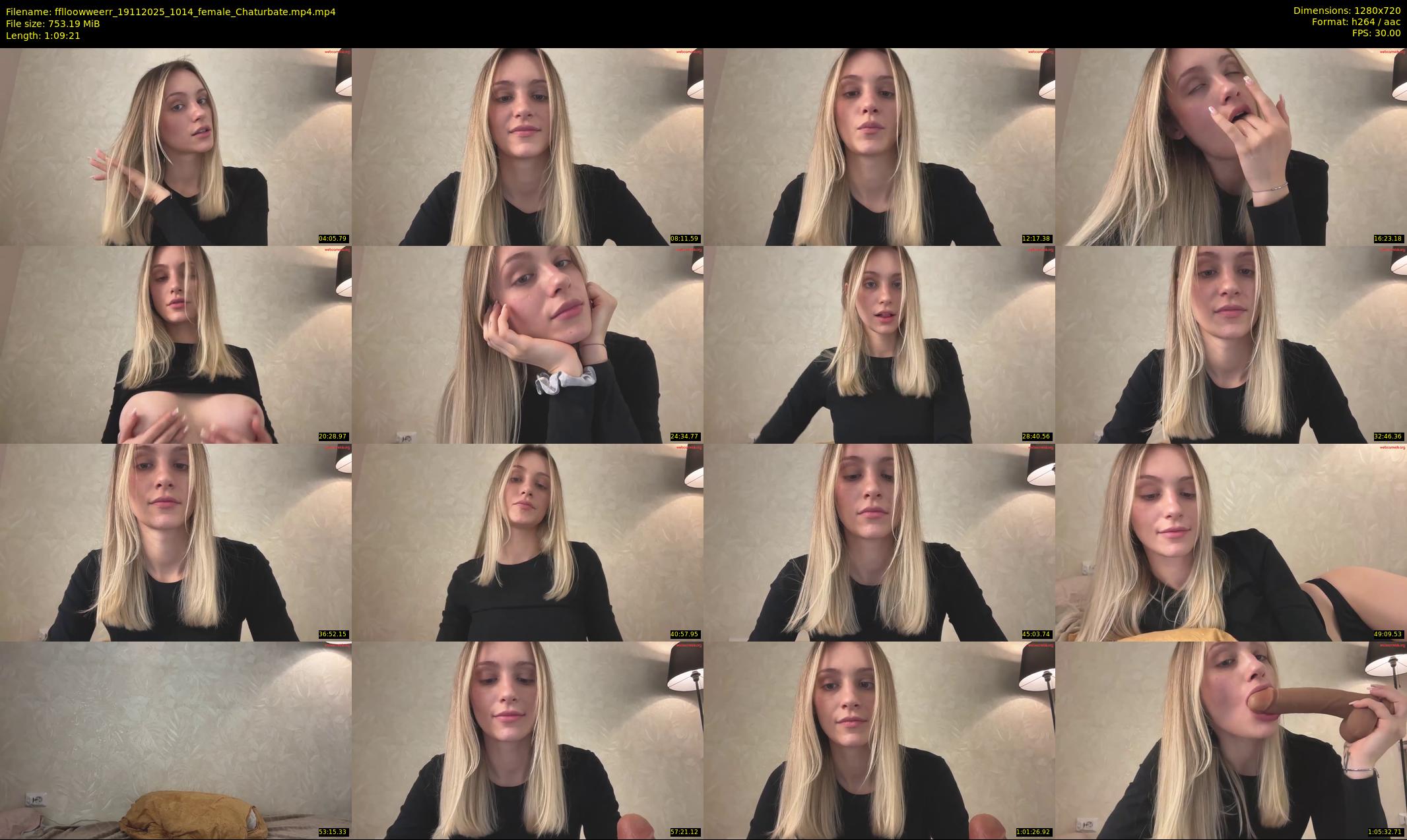 fflloowweerr — 70 minute Chaturbate couple cam show recording, 720p, Nov 19, 2025