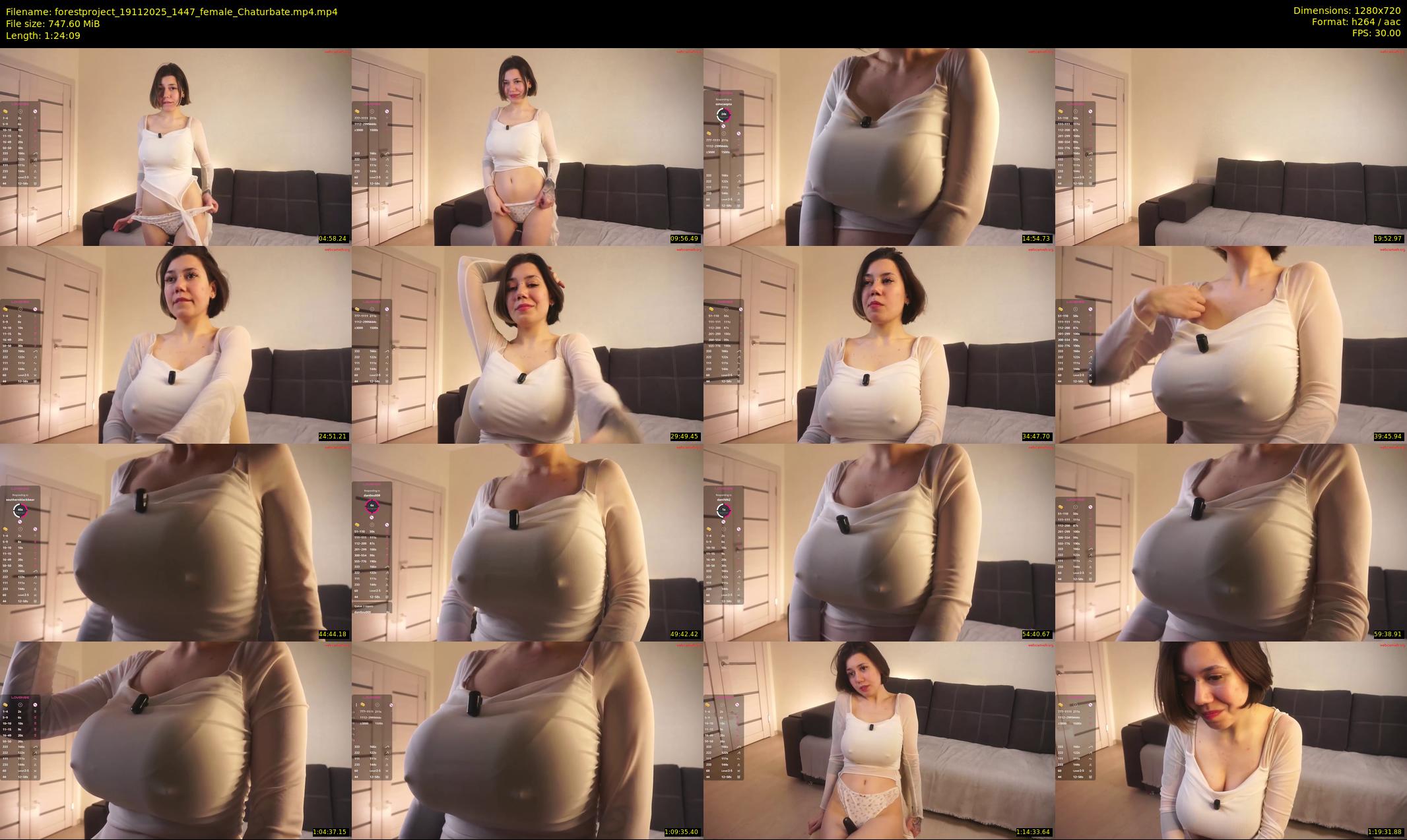 forestproject — 85 minute Chaturbate female cam show recording, 720p, Nov 19, 2025