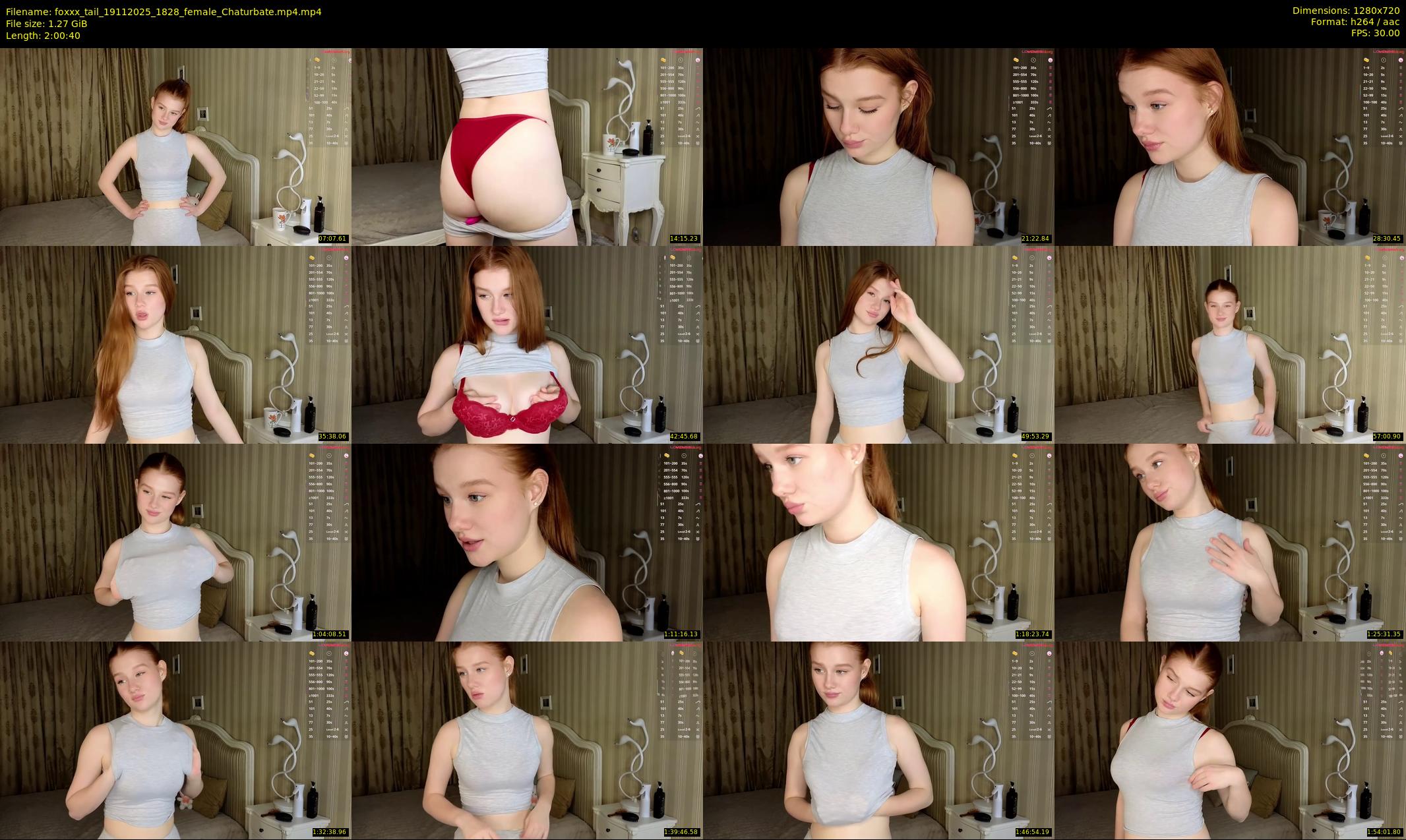 foxxx_tail — 121 minute Chaturbate female cam show recording, 720p, Nov 19, 2025