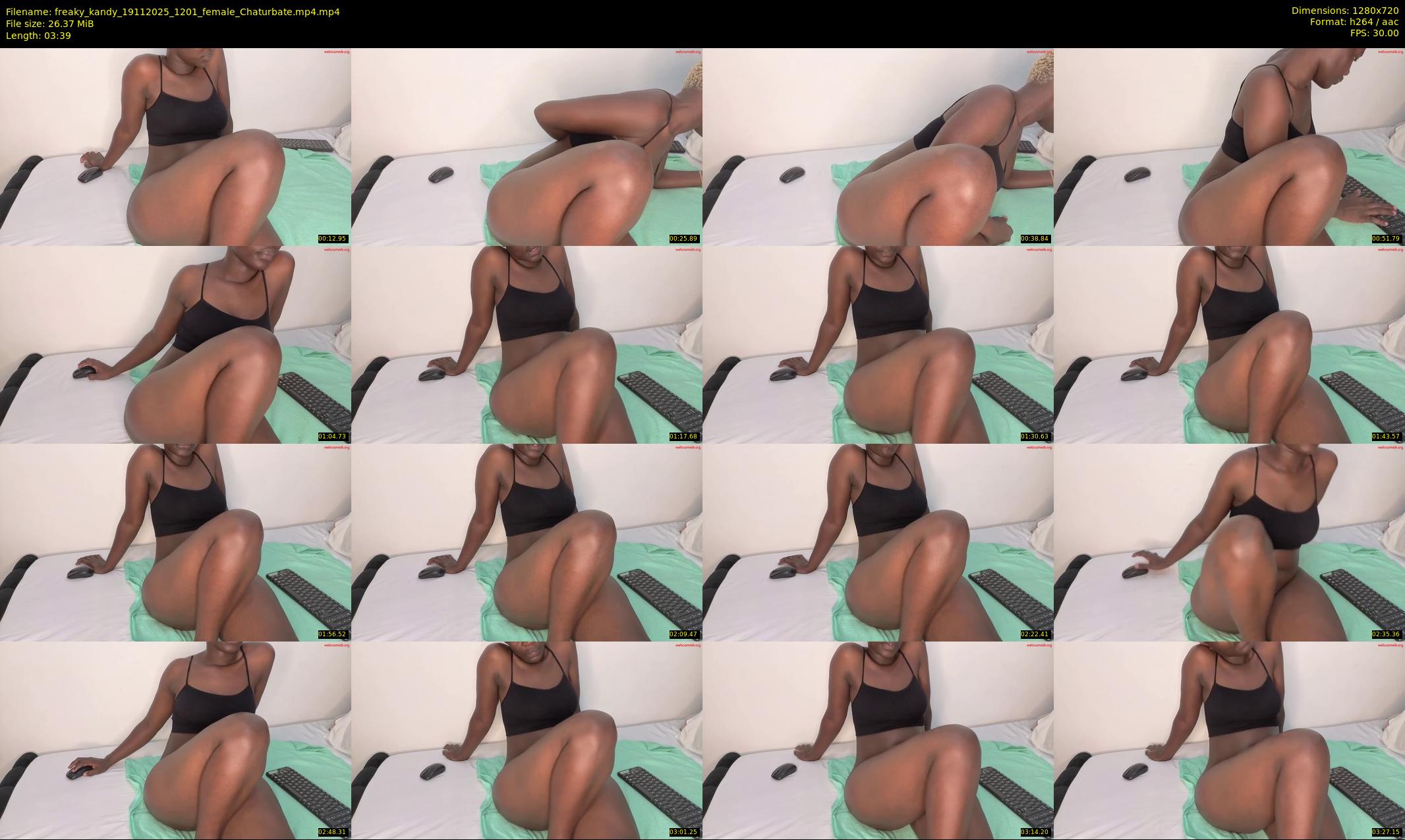 freaky_kandy — 4 minute Chaturbate female cam show recording, 720p, Nov 19, 2025