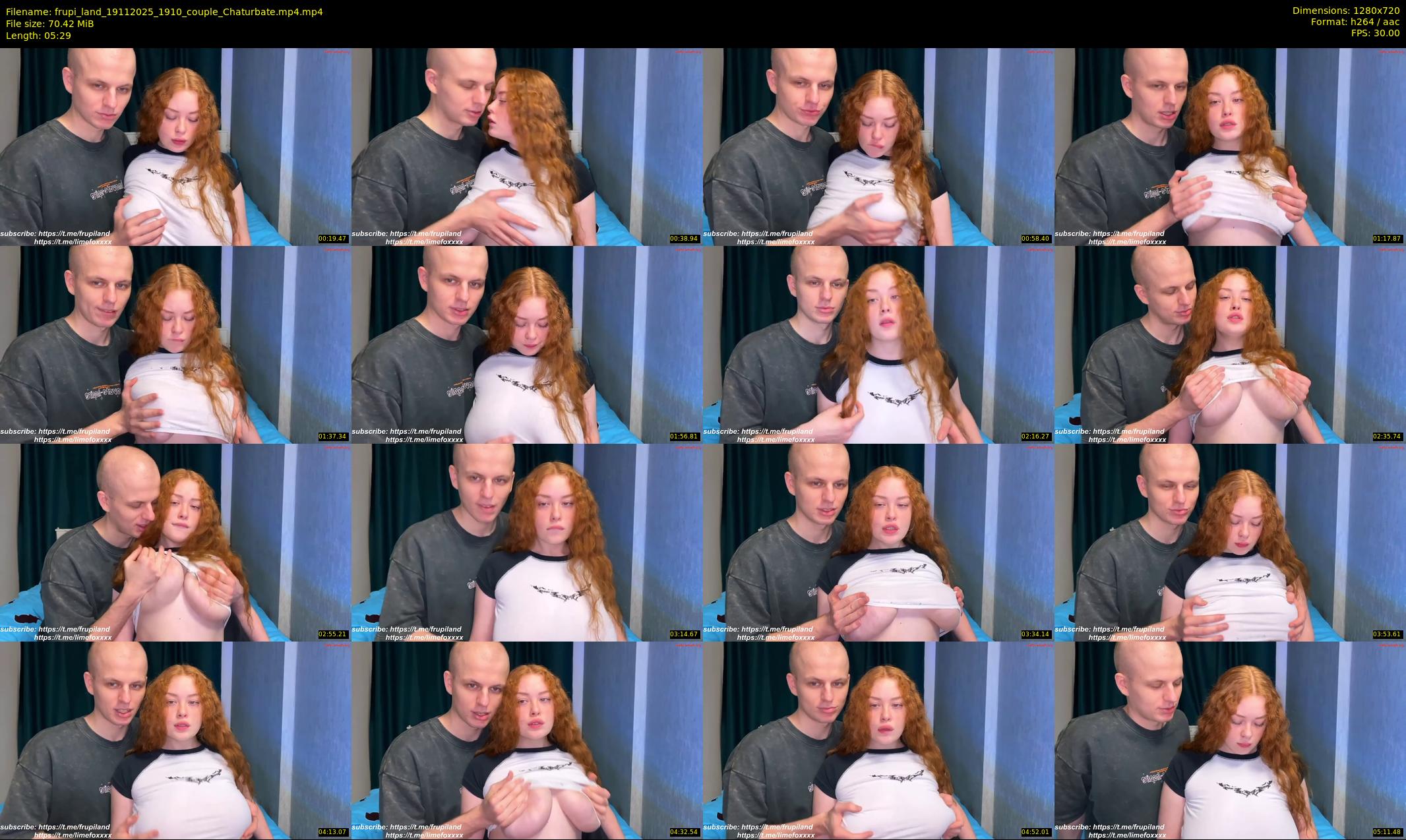 frupi_land — 6 minute Chaturbate couple cam show recording, 720p, Nov 19, 2025