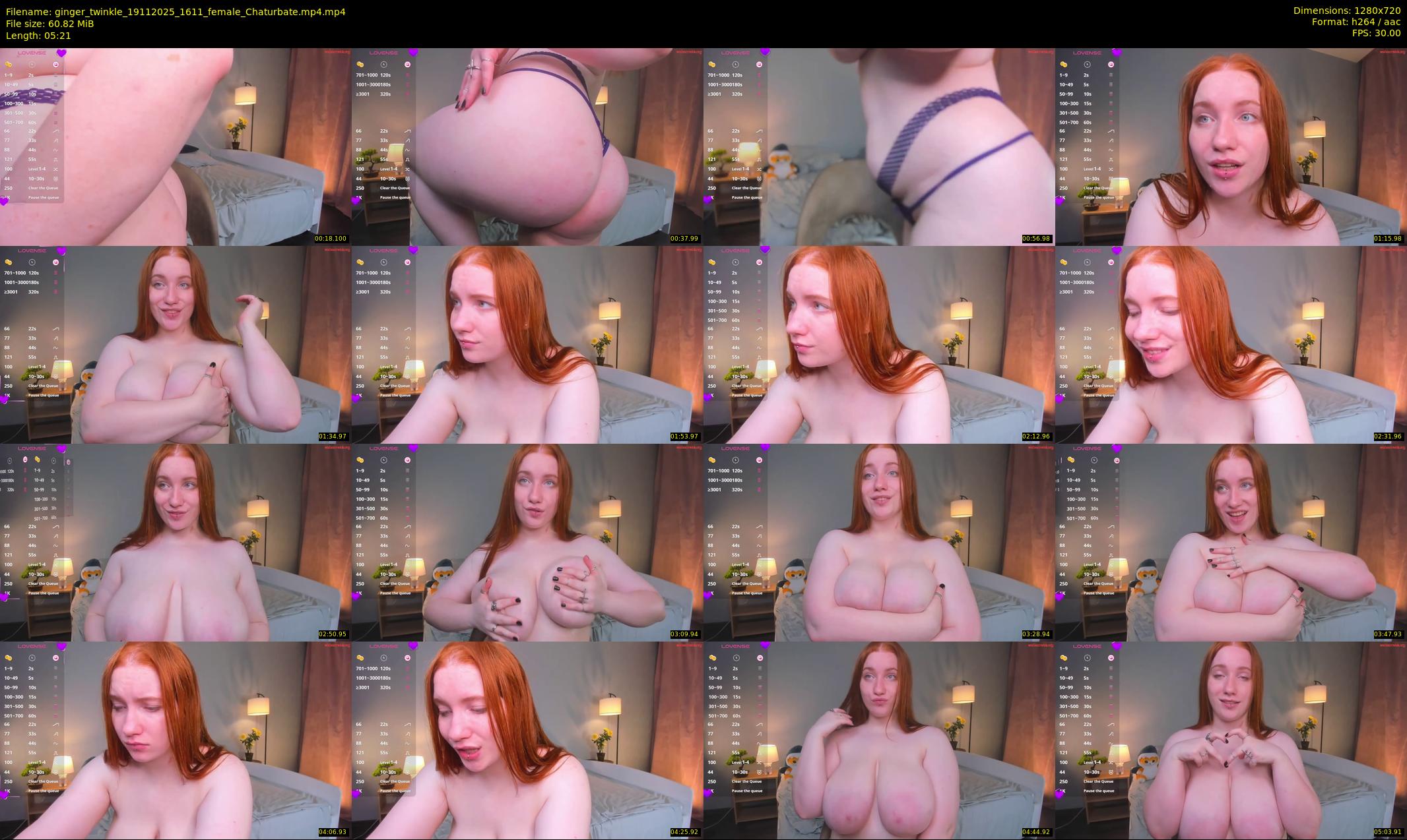 ginger_twinkle — 6 minute Chaturbate female cam show recording, 720p, Nov 19, 2025