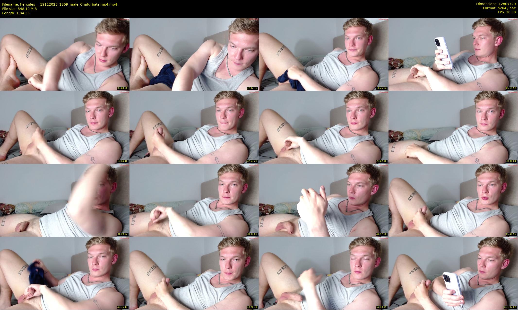hercules__ — 65 minute Chaturbate male cam show recording, 720p, Nov 19, 2025