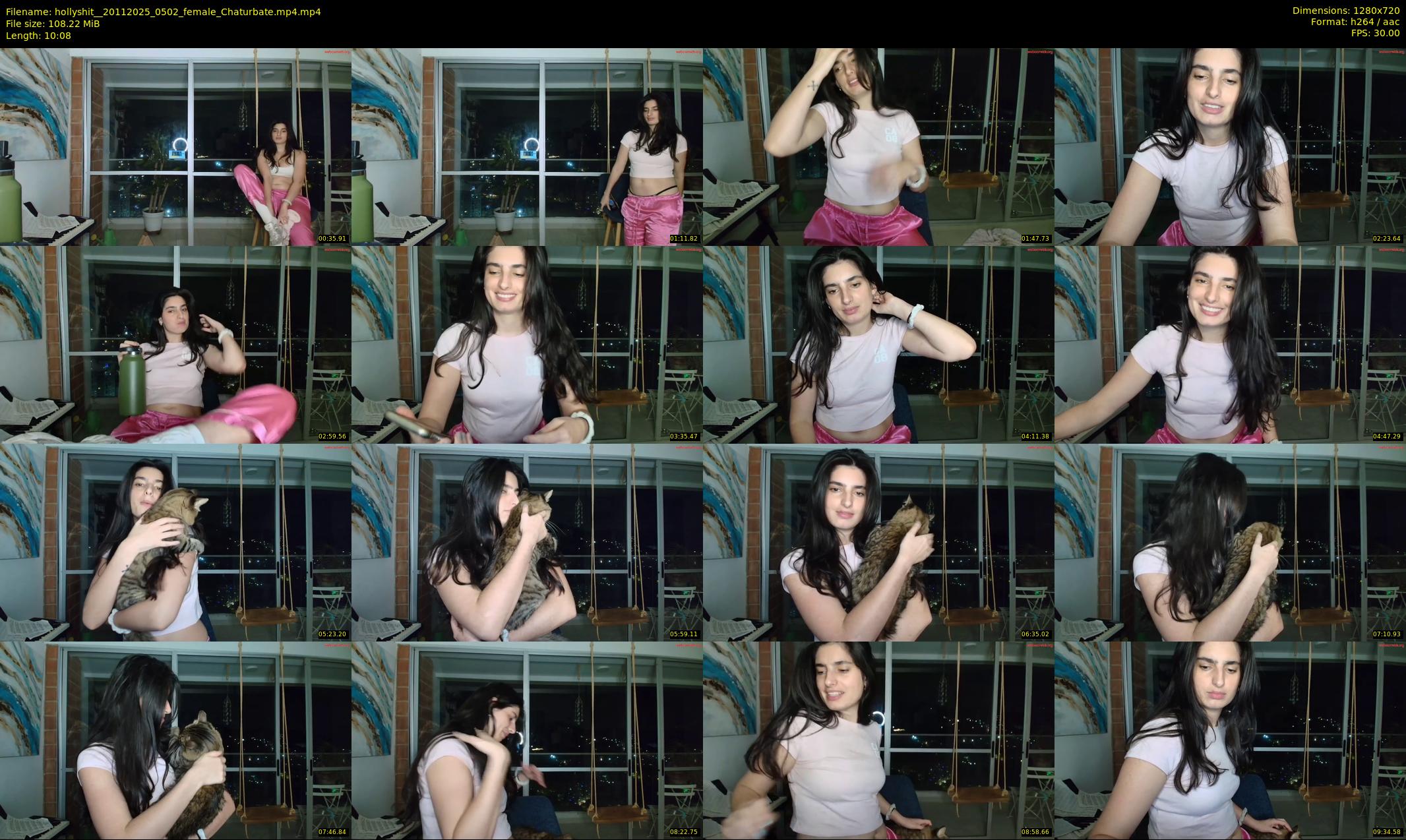 hollyshit_ — 11 minute Chaturbate female cam show recording, 720p, Nov 20, 2025