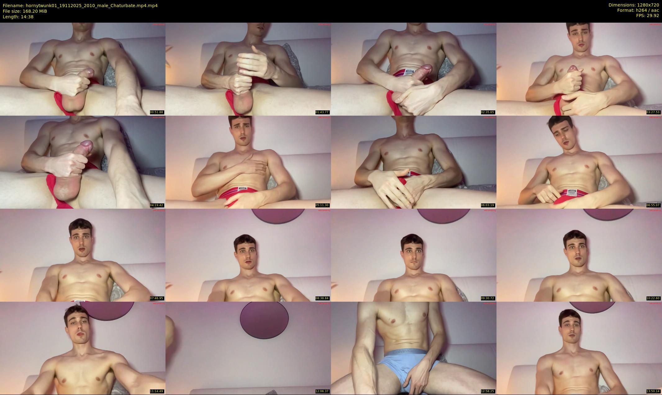hornytwunk01 — 15 minute Chaturbate male cam show recording, 720p, Nov 19, 2025