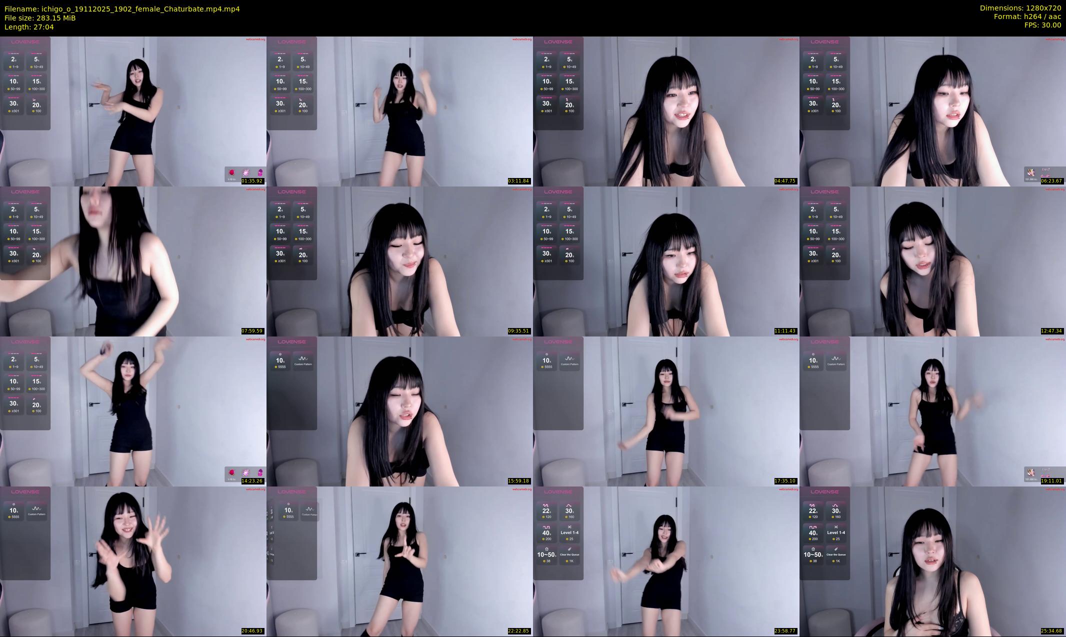 ichigo_o — 28 minute Chaturbate female cam show recording, 720p, Nov 19, 2025
