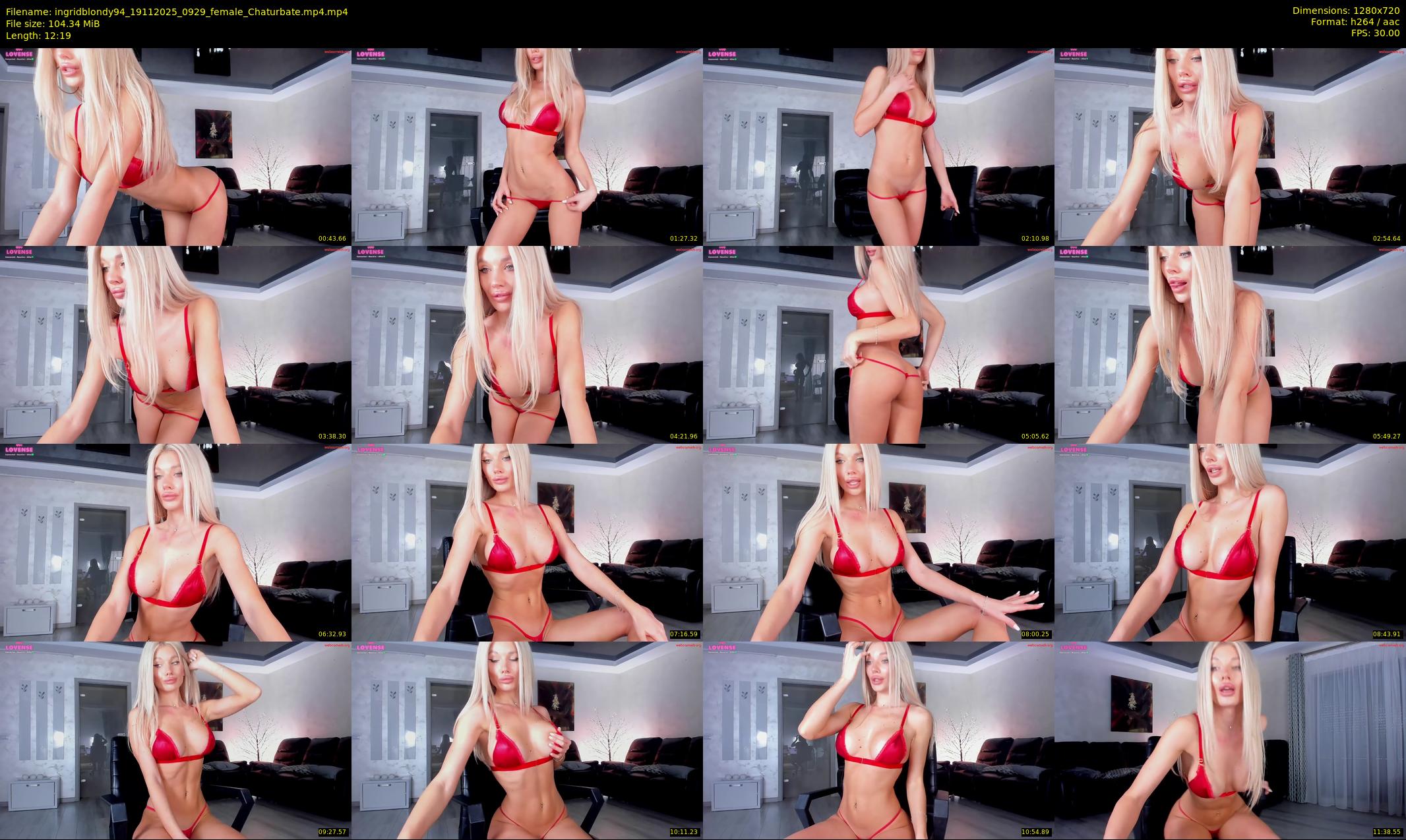 ingridblondy94 — 13 minute Chaturbate female cam show recording, 720p, Nov 19, 2025