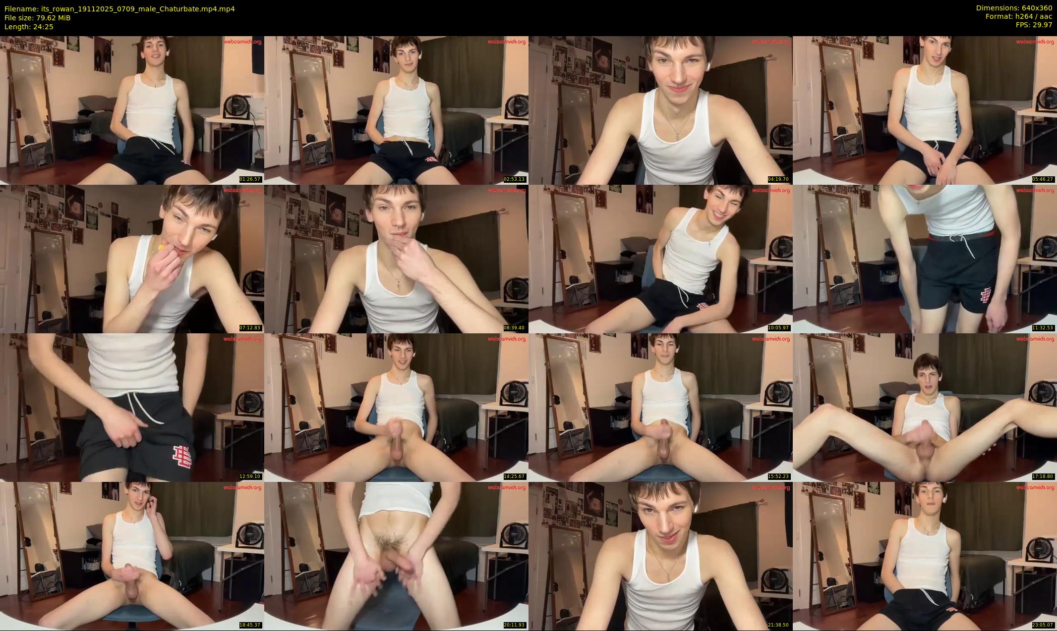 its_rowan — 25 minute Chaturbate male cam show recording, 360p, Nov 19, 2025