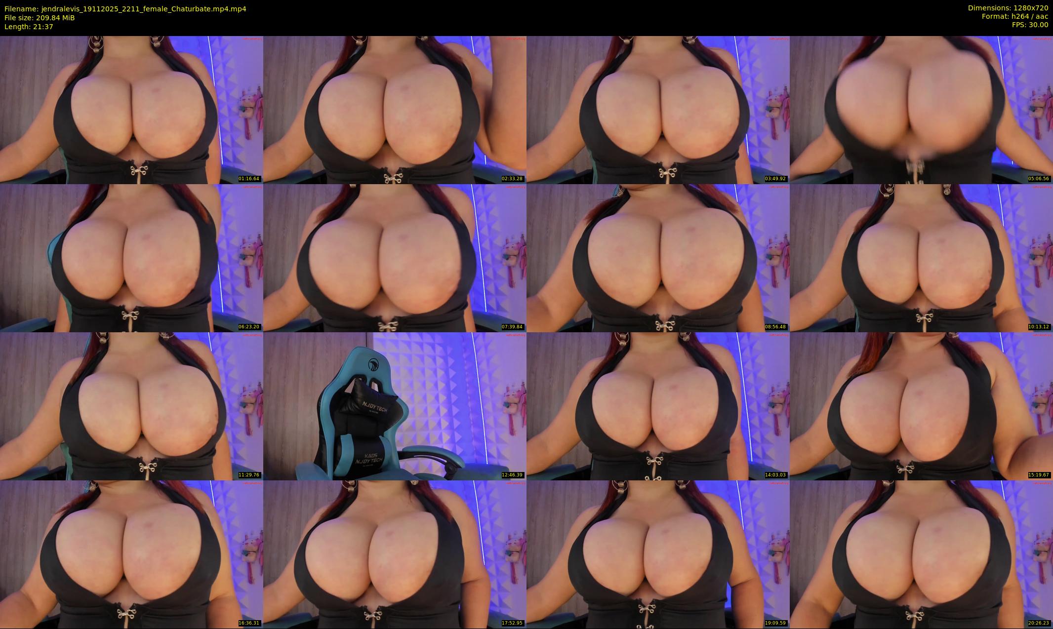 jendralevis — 22 minute Chaturbate female cam show recording, 720p, Nov 19, 2025