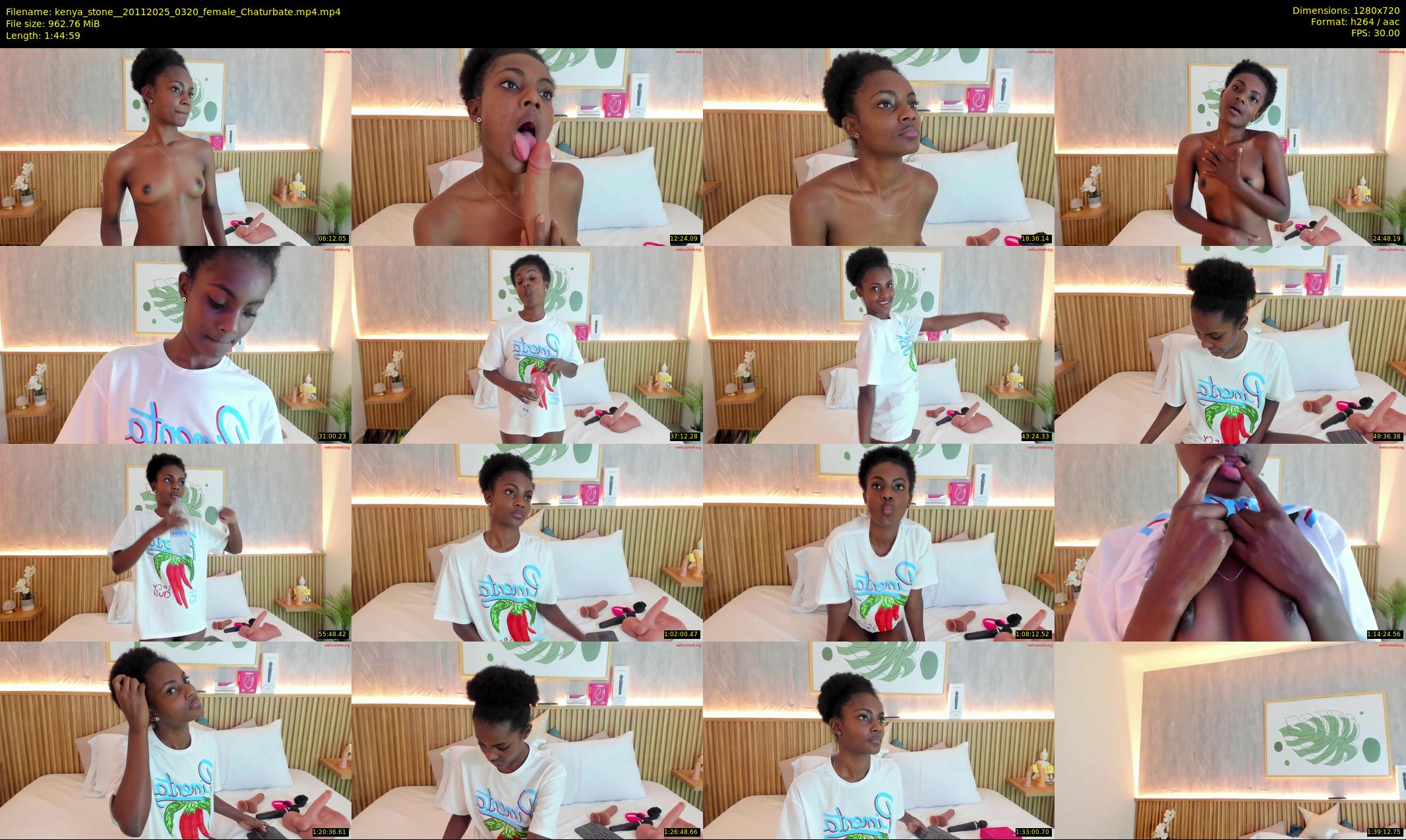 kenya_stone_ — 105 minute Chaturbate female cam show recording, 720p, Nov 20, 2025