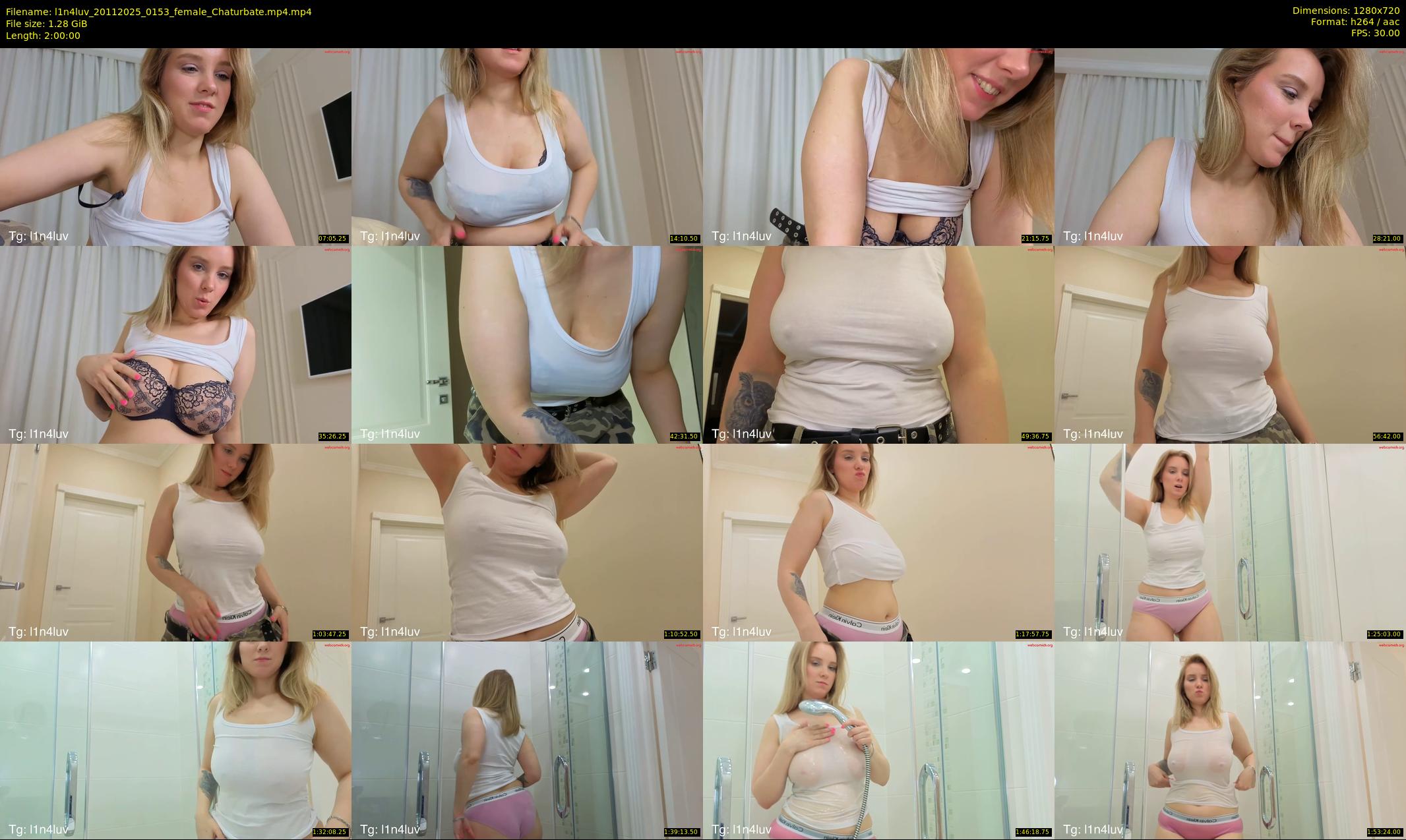 l1n4luv — 120 minute Chaturbate female cam show recording, 720p, Nov 20, 2025