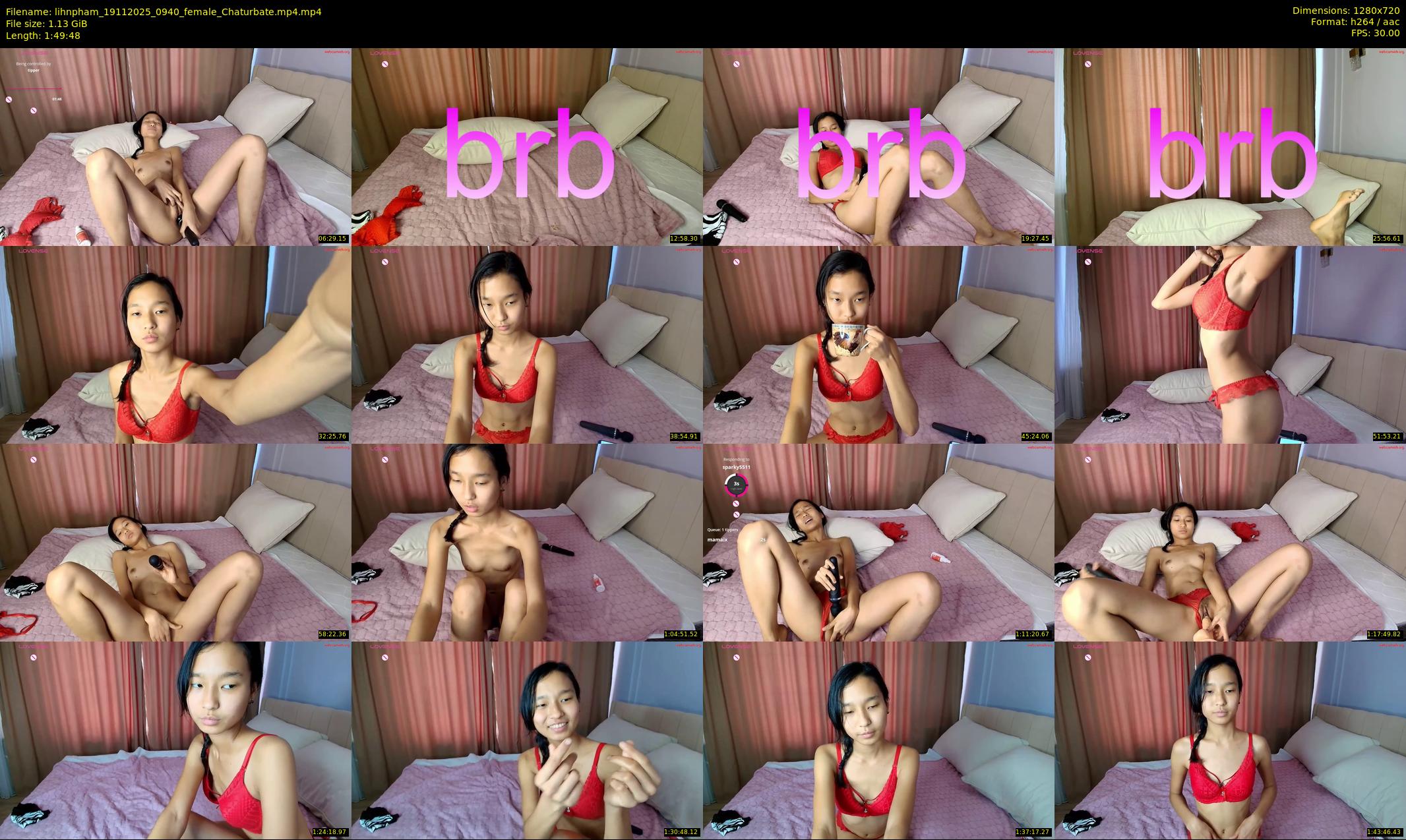 lihnpham — 110 minute Chaturbate female cam show recording, 720p, Nov 19, 2025