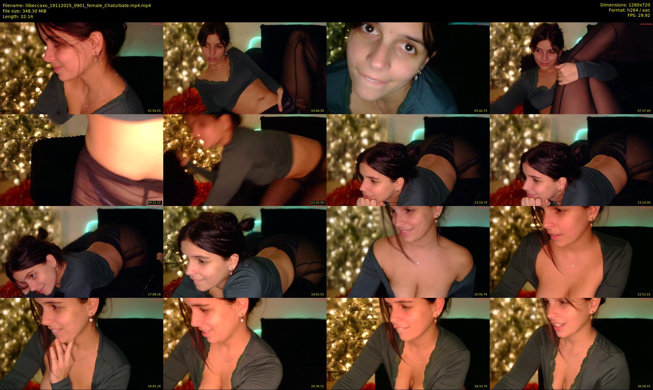 lilbeccaxo — 33 minute Chaturbate female cam show recording, 720p, Nov 19, 2025