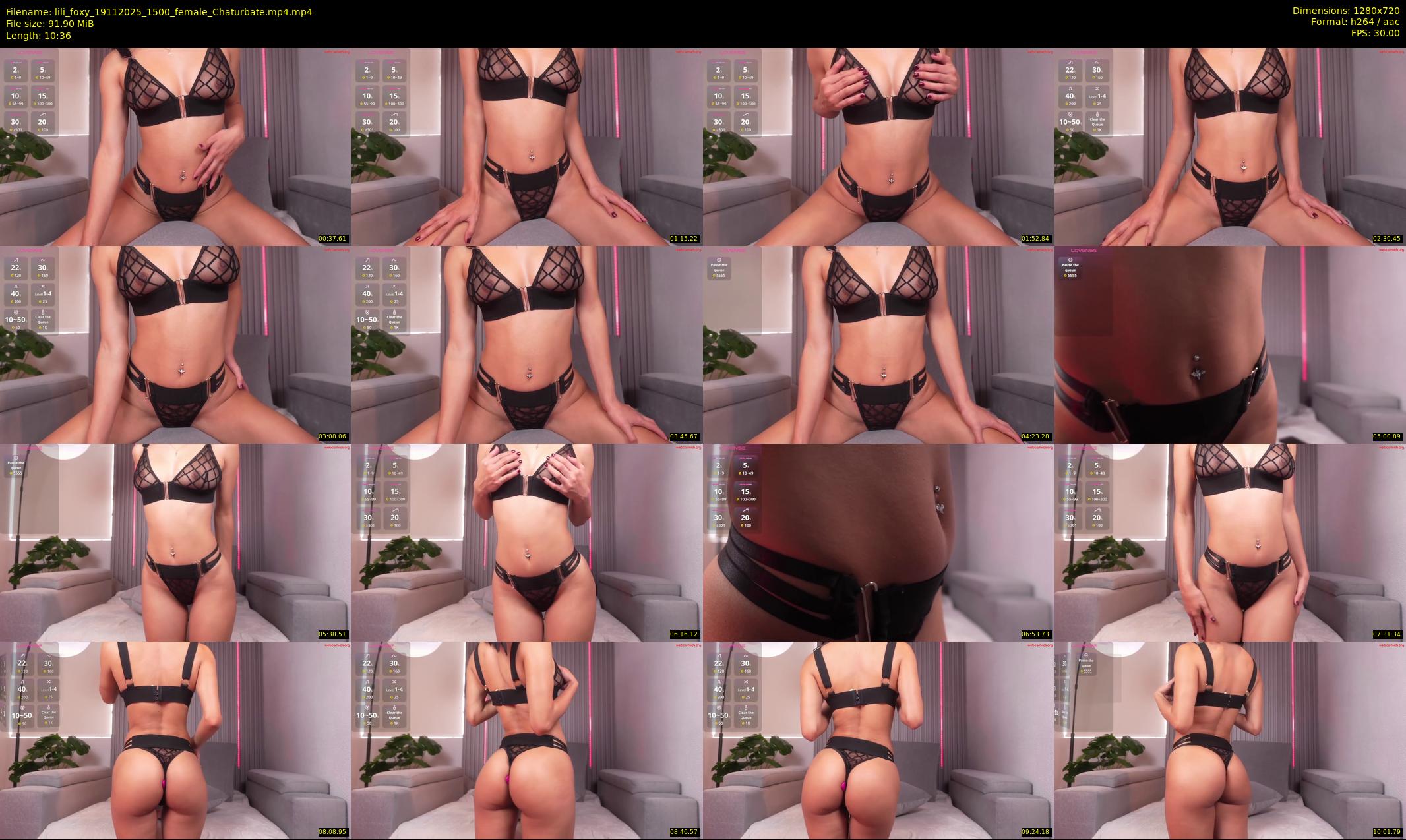 lili_foxy — 11 minute Chaturbate female cam show recording, 720p, Nov 19, 2025