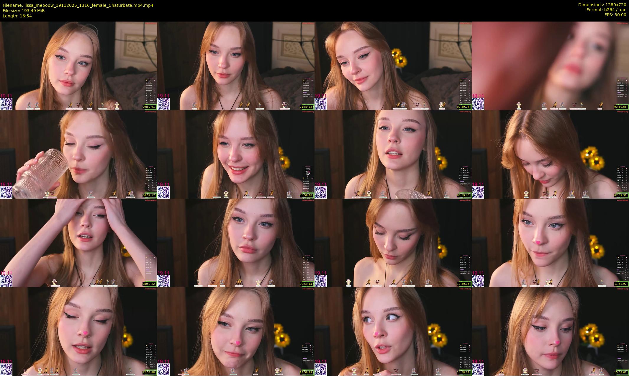 lissa_meooow — 17 minute Chaturbate female cam show recording, 720p, Nov 19, 2025