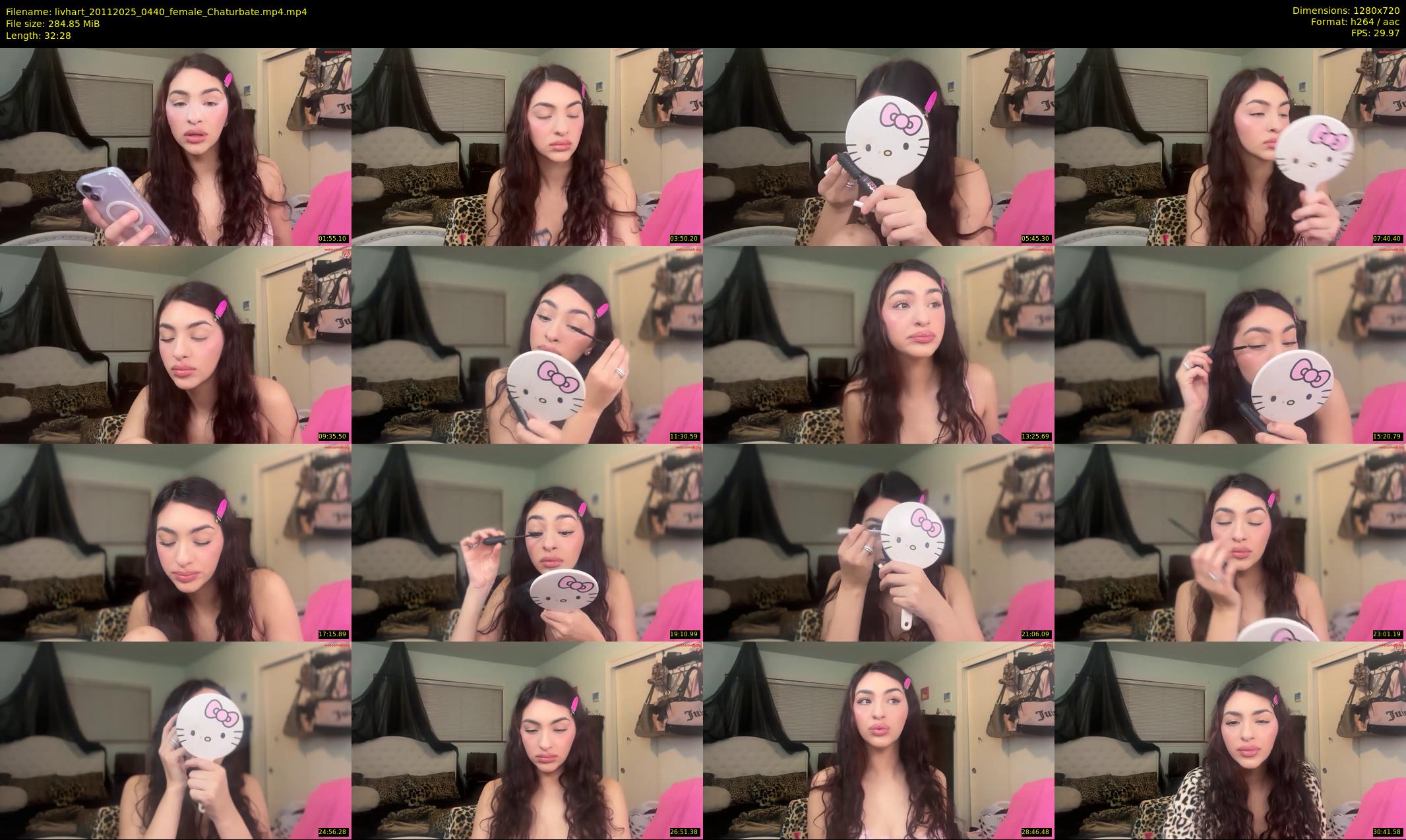 livhart — 33 minute Chaturbate female cam show recording, 720p, Nov 20, 2025