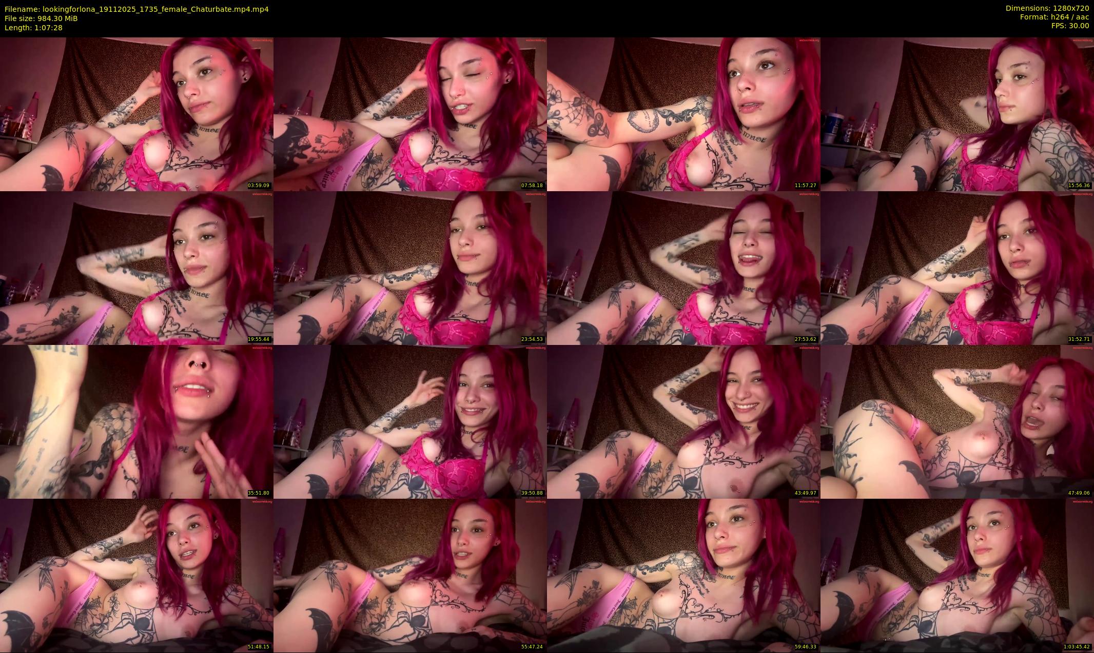 lookingforlona — 68 minute Chaturbate female cam show recording, 720p, Nov 19, 2025