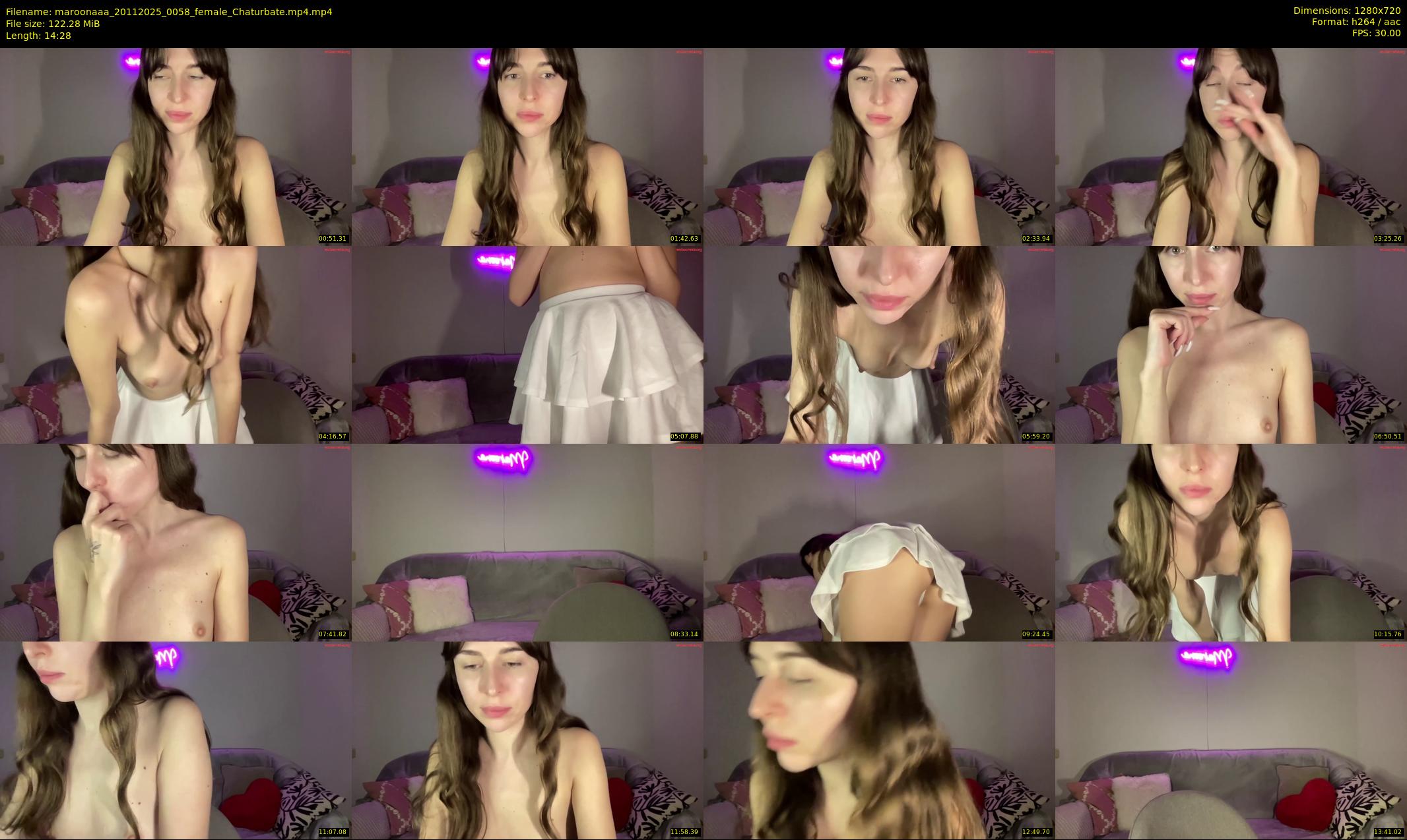 maroonaaa — 15 minute Chaturbate female cam show recording, 720p, Nov 20, 2025