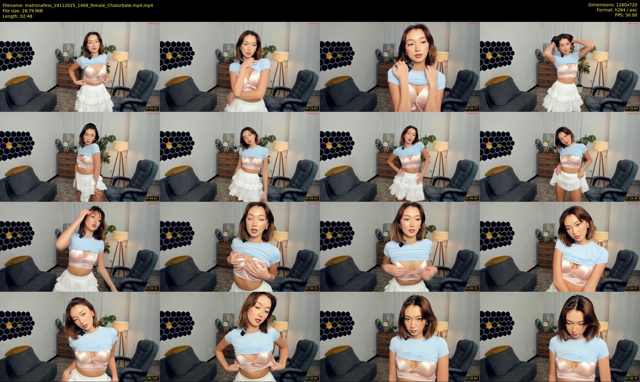 matronafess — 3 minute Chaturbate female cam show recording, 720p, Nov 19, 2025