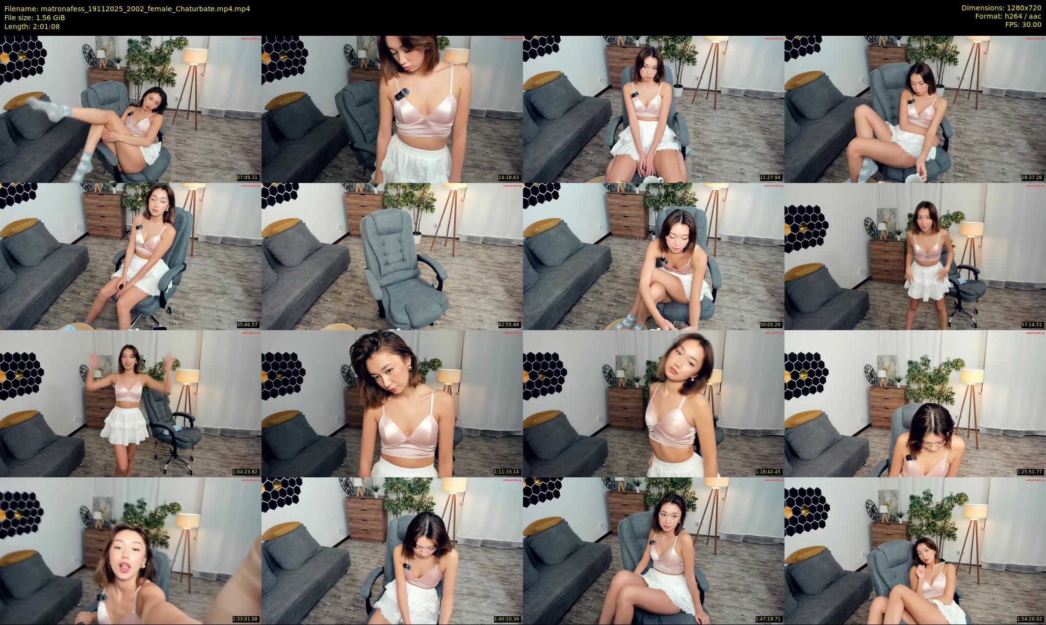 matronafess — 122 minute Chaturbate female cam show recording, 720p, Nov 19, 2025