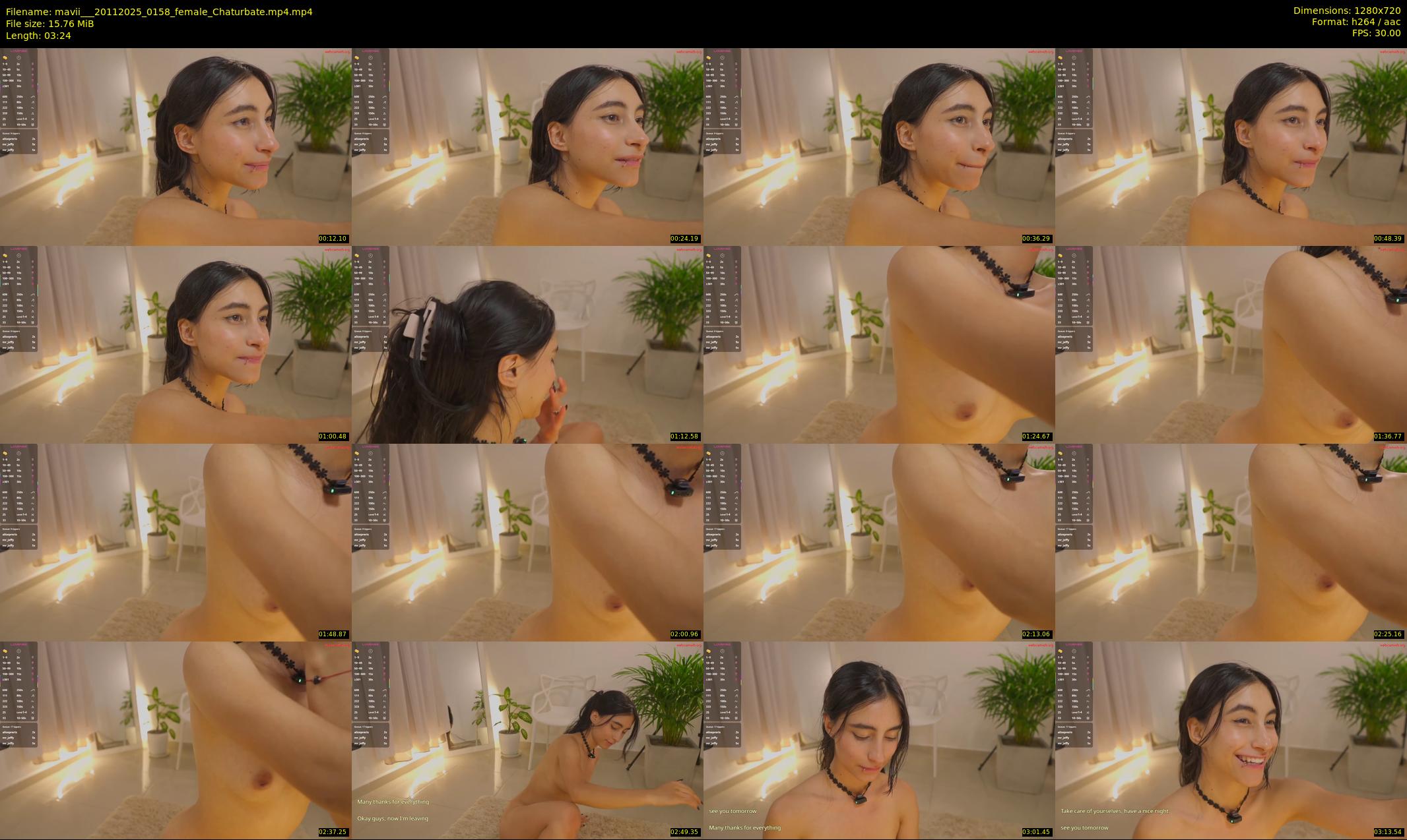 mavii__ — 4 minute Chaturbate female cam show recording, 720p, Nov 20, 2025