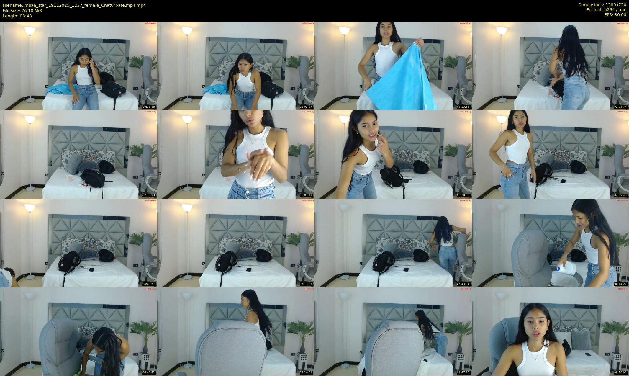 milaa_star — 9 minute Chaturbate female cam show recording, 720p, Nov 19, 2025