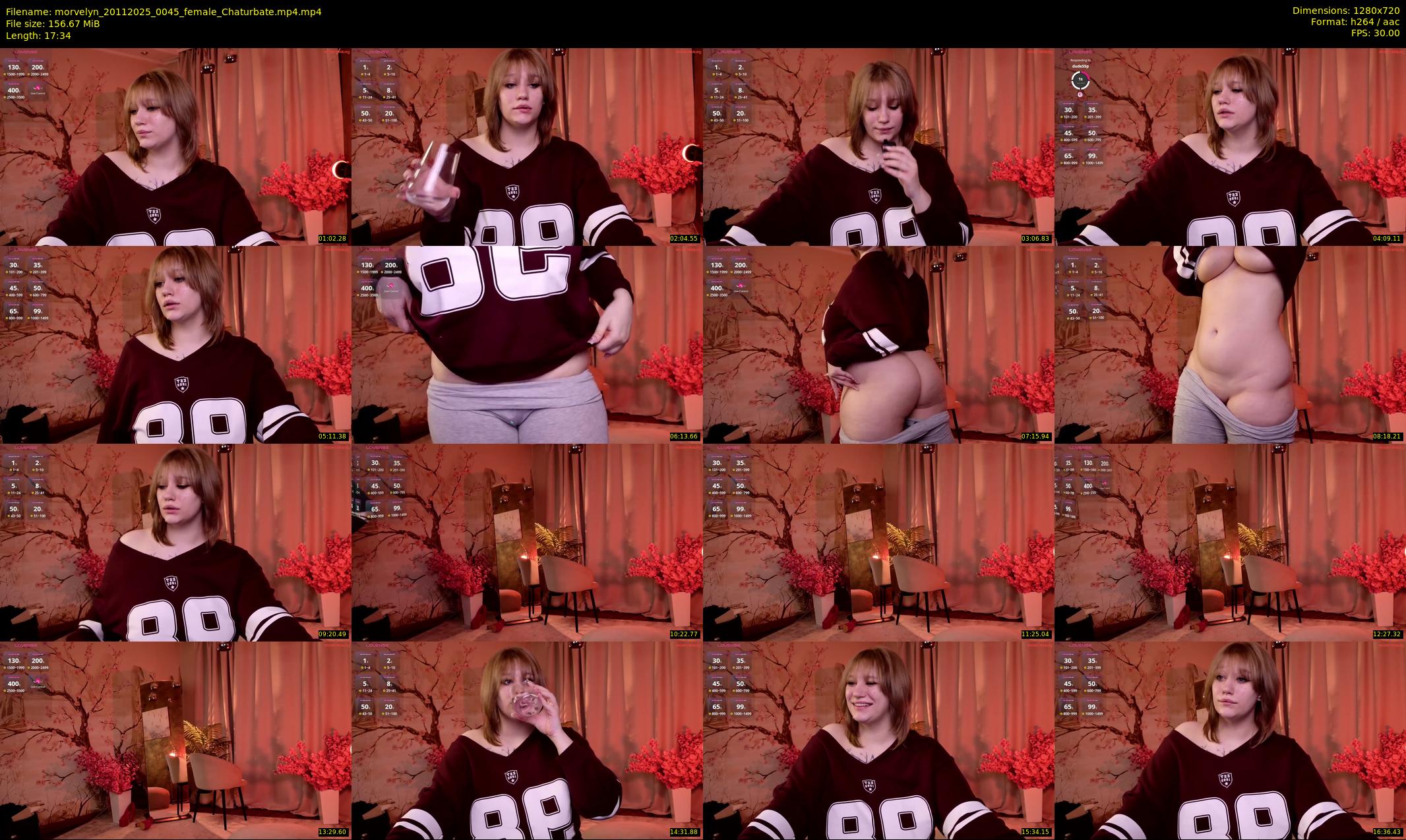 morvelyn — 18 minute Chaturbate female cam show recording, 720p, Nov 20, 2025
