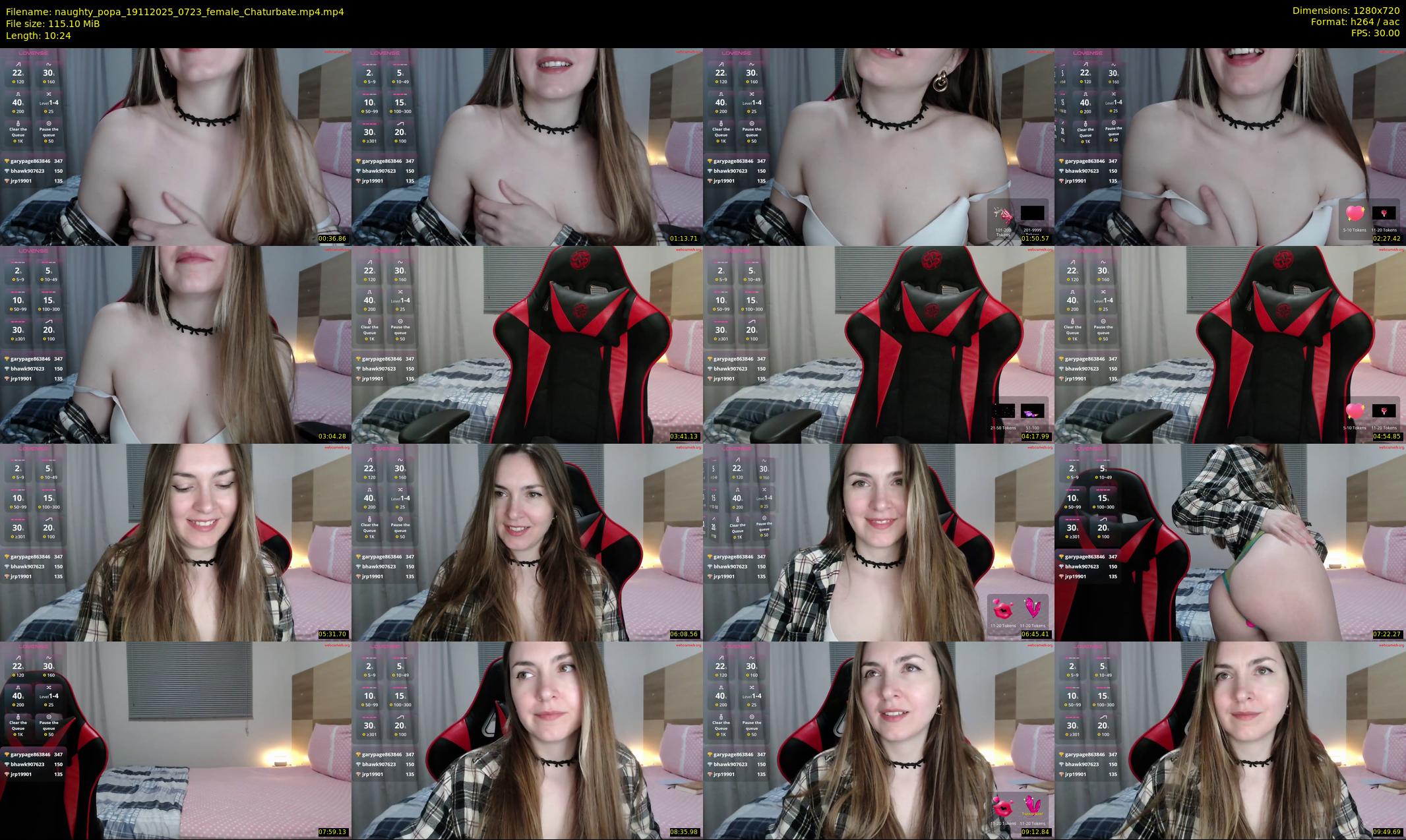 naughty_popa — 11 minute Chaturbate female cam show recording, 720p, Nov 19, 2025