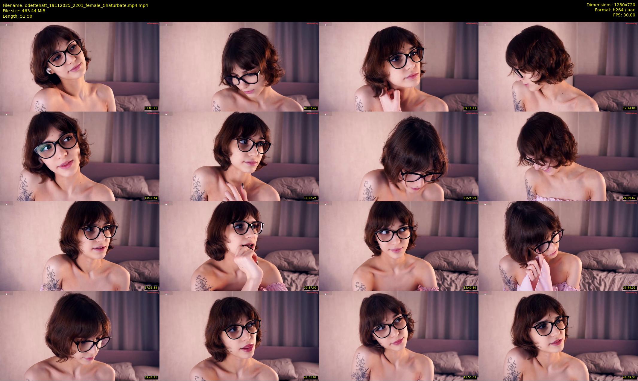 odettehatt — 52 minute Chaturbate female cam show recording, 720p, Nov 19, 2025