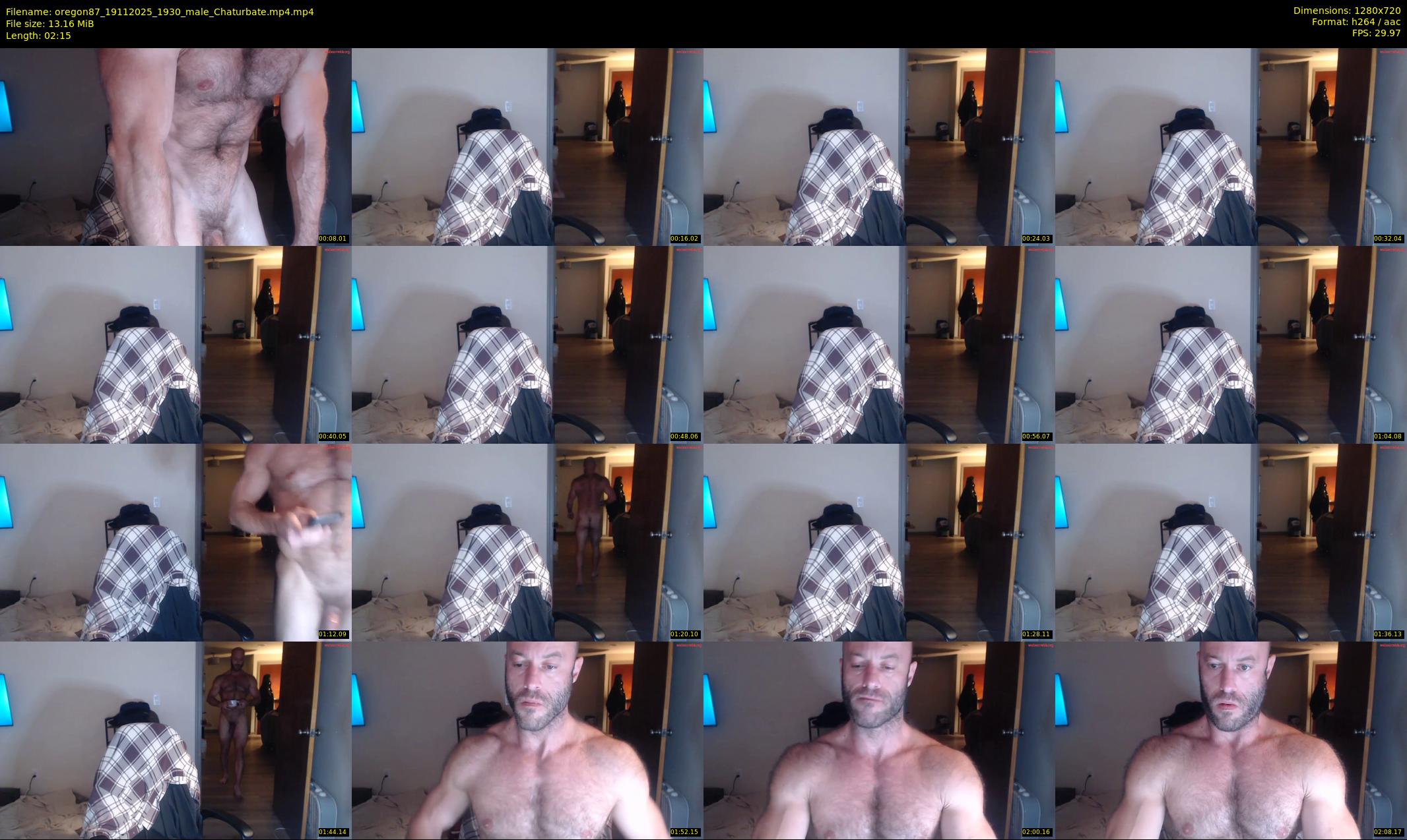 oregon87 — 3 minute Chaturbate male cam show recording, 720p, Nov 19, 2025