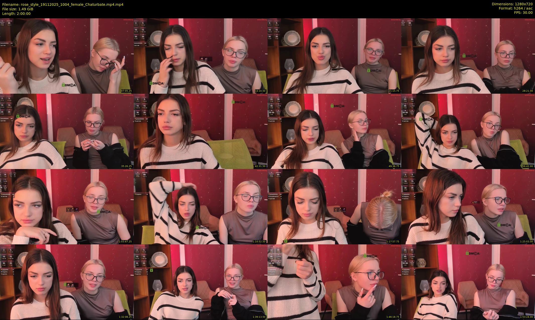 rose_style — 120 minute Chaturbate couple cam show recording, 720p, Nov 19, 2025