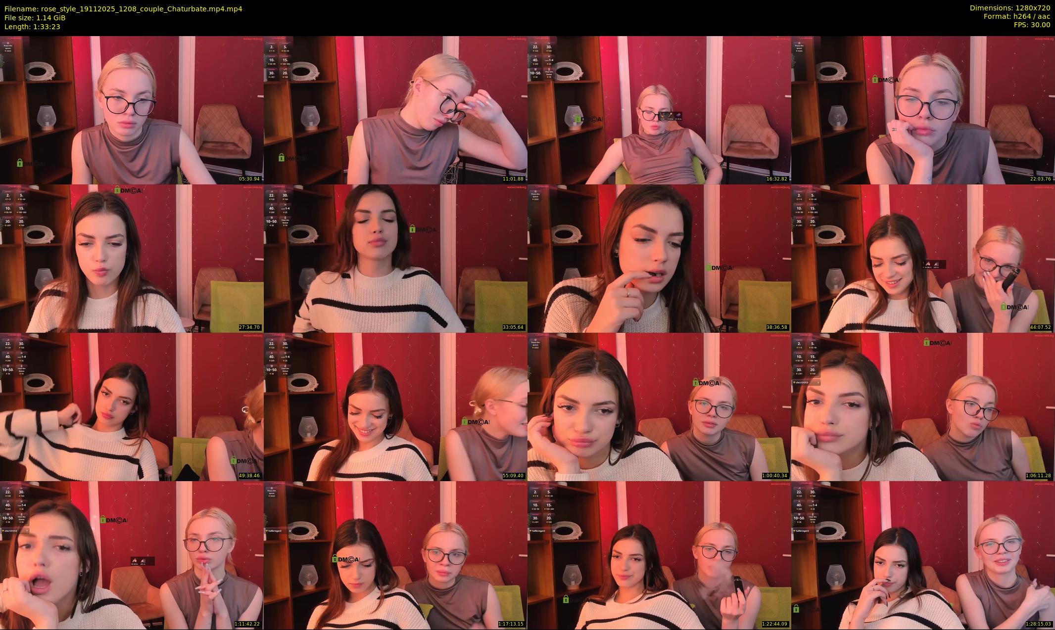 rose_style — 94 minute Chaturbate couple cam show recording, 720p, Nov 19, 2025