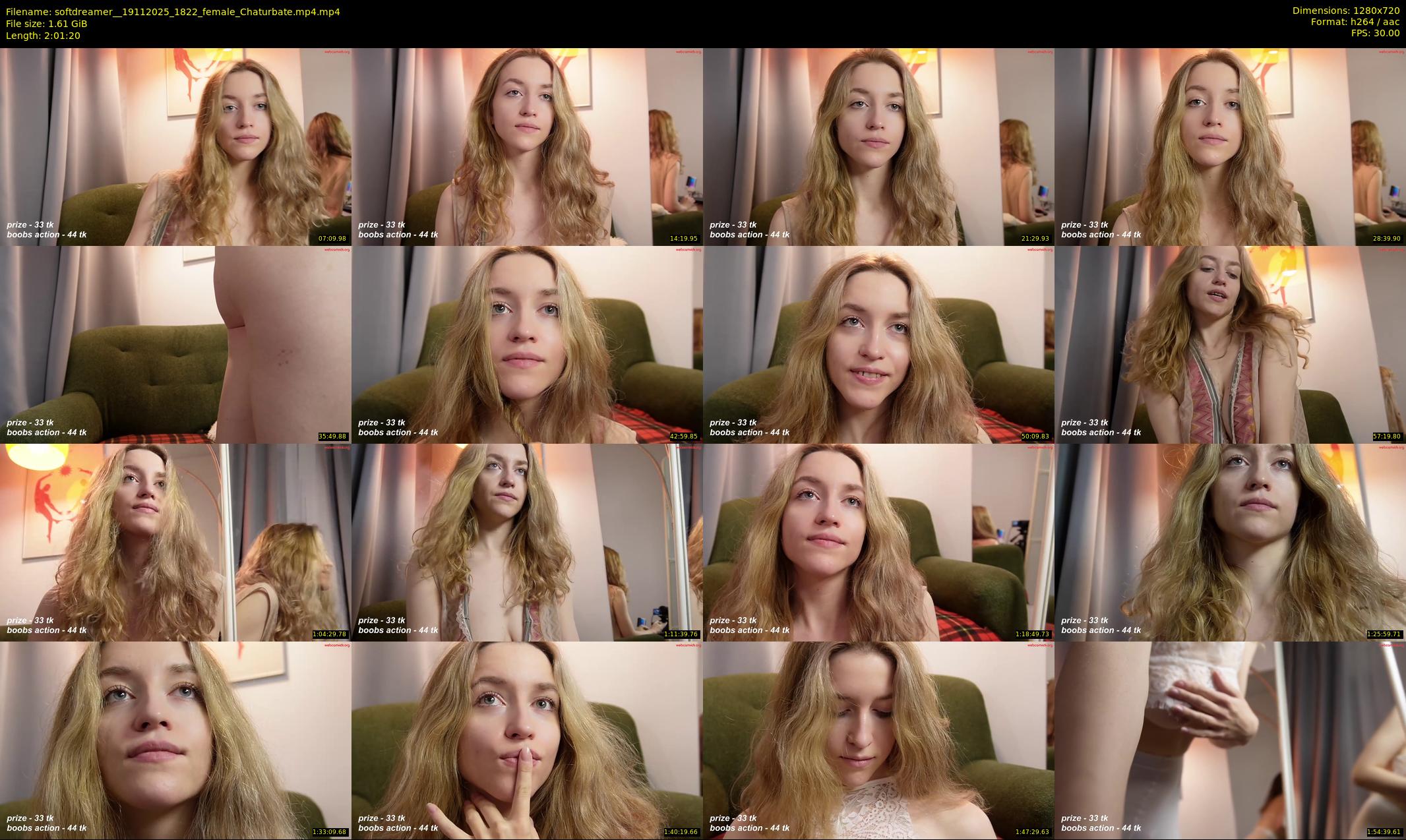 softdreamer_ — 122 minute Chaturbate female cam show recording, 720p, Nov 19, 2025