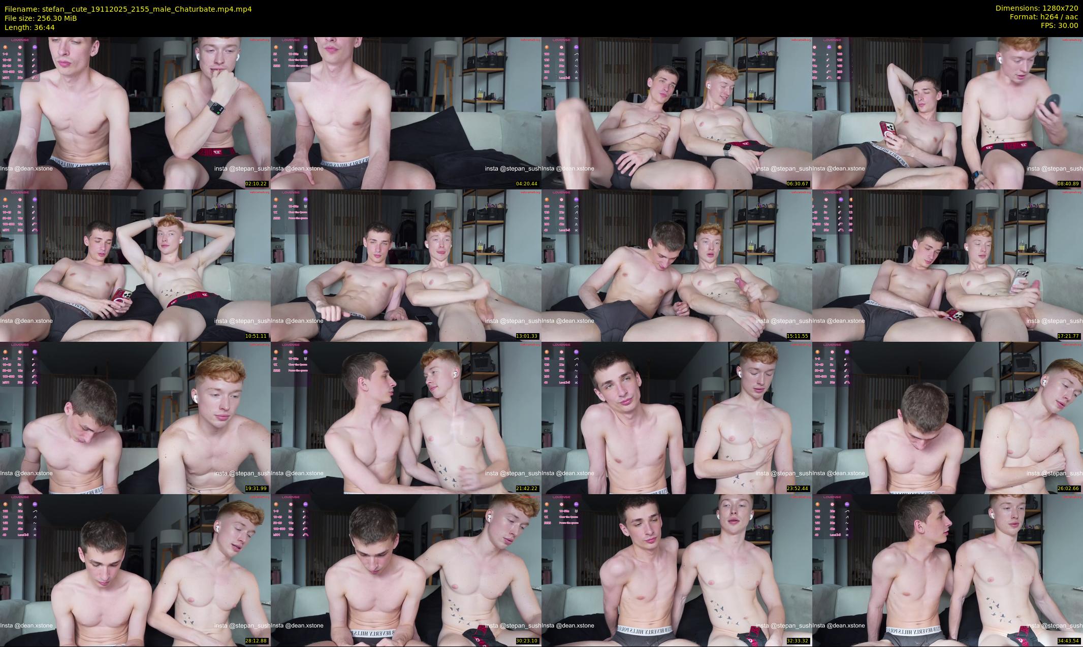 stefan__cute — 37 minute Chaturbate male cam show recording, 720p, Nov 19, 2025