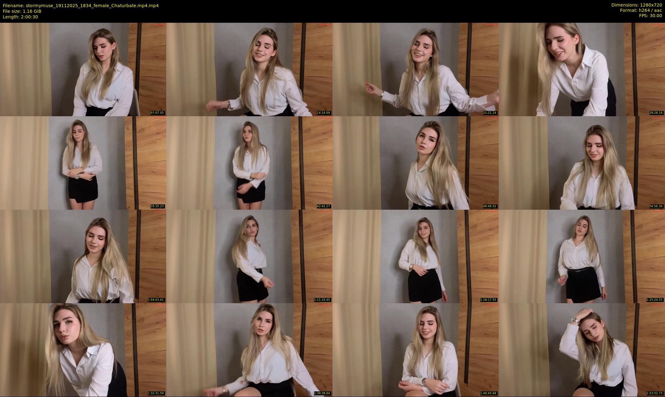 stormymuse — 121 minute Chaturbate female cam show recording, 720p, Nov 19, 2025