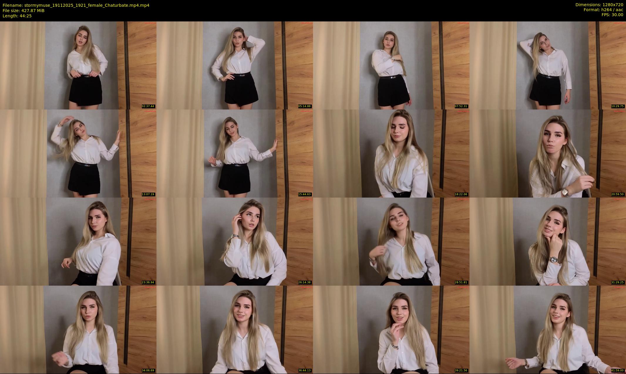 stormymuse — 45 minute Chaturbate female cam show recording, 720p, Nov 19, 2025