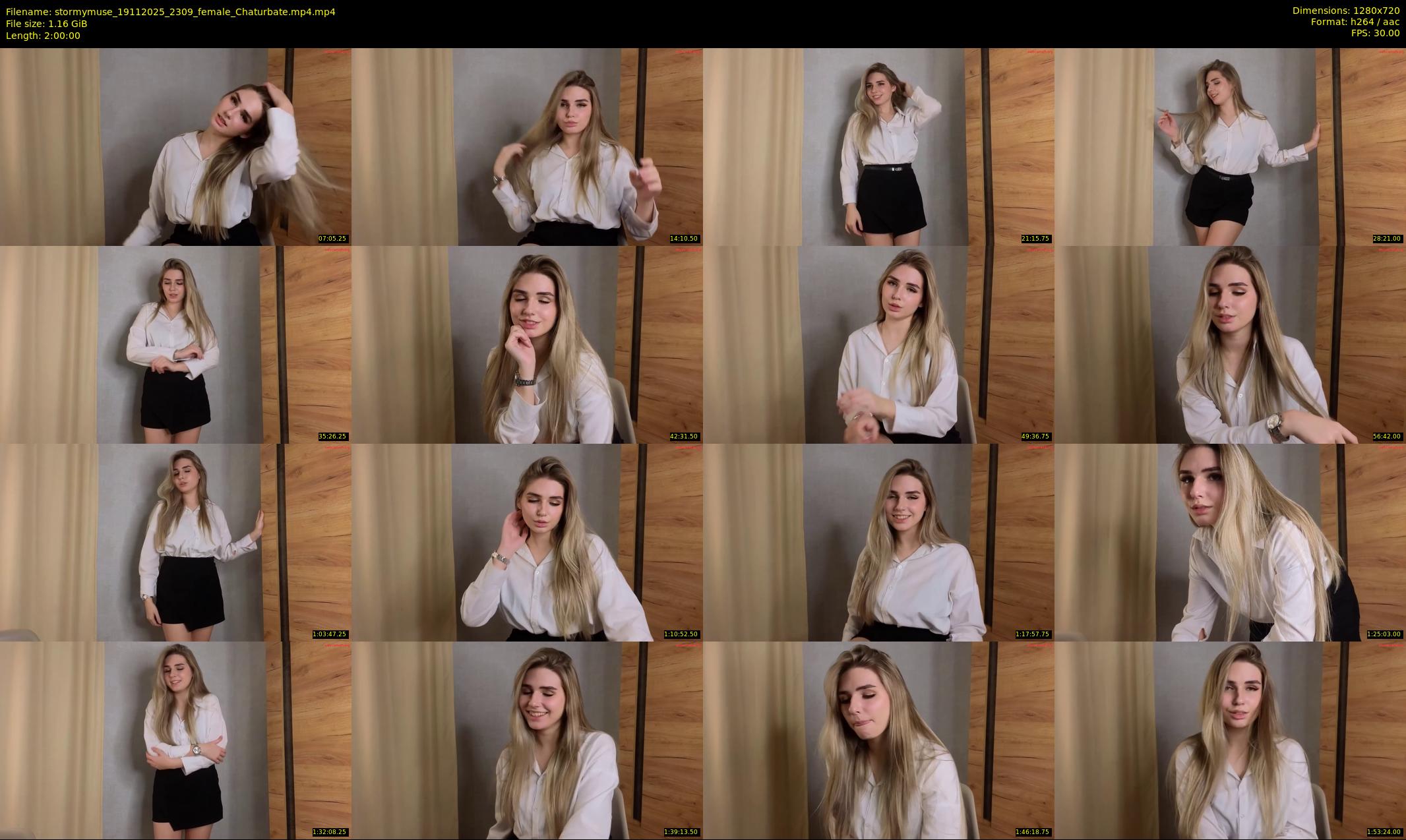 stormymuse — 120 minute Chaturbate female cam show recording, 720p, Nov 19, 2025