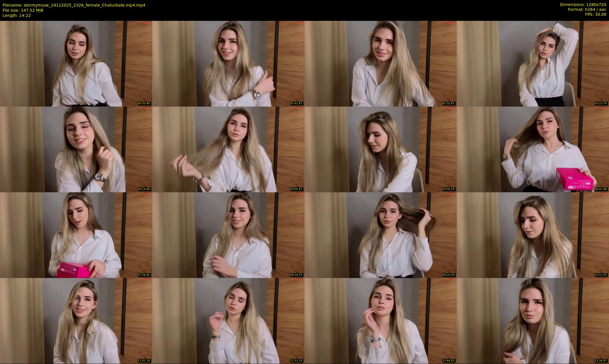 stormymuse — 15 minute Chaturbate female cam show recording, 720p, Nov 19, 2025