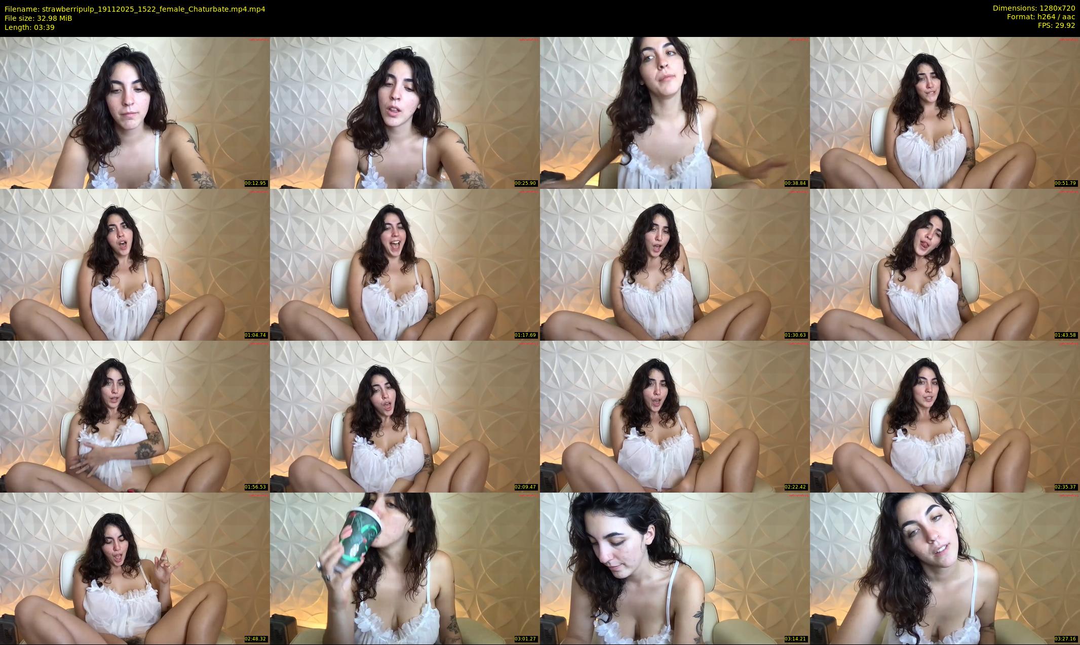 strawberripulp — 4 minute Chaturbate female cam show recording, 720p, Nov 19, 2025