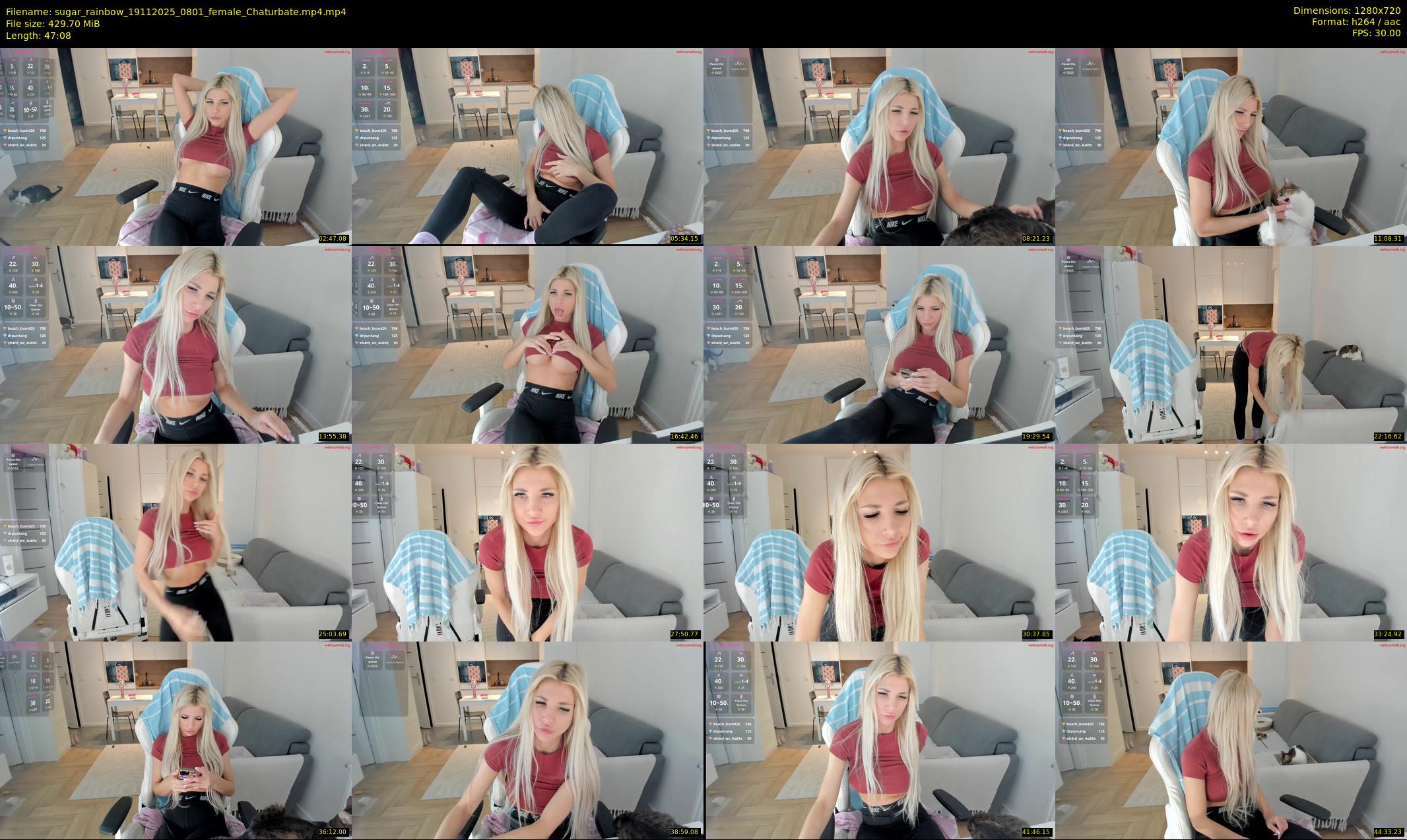 sugar_rainbow — 48 minute Chaturbate female cam show recording, 720p, Nov 19, 2025