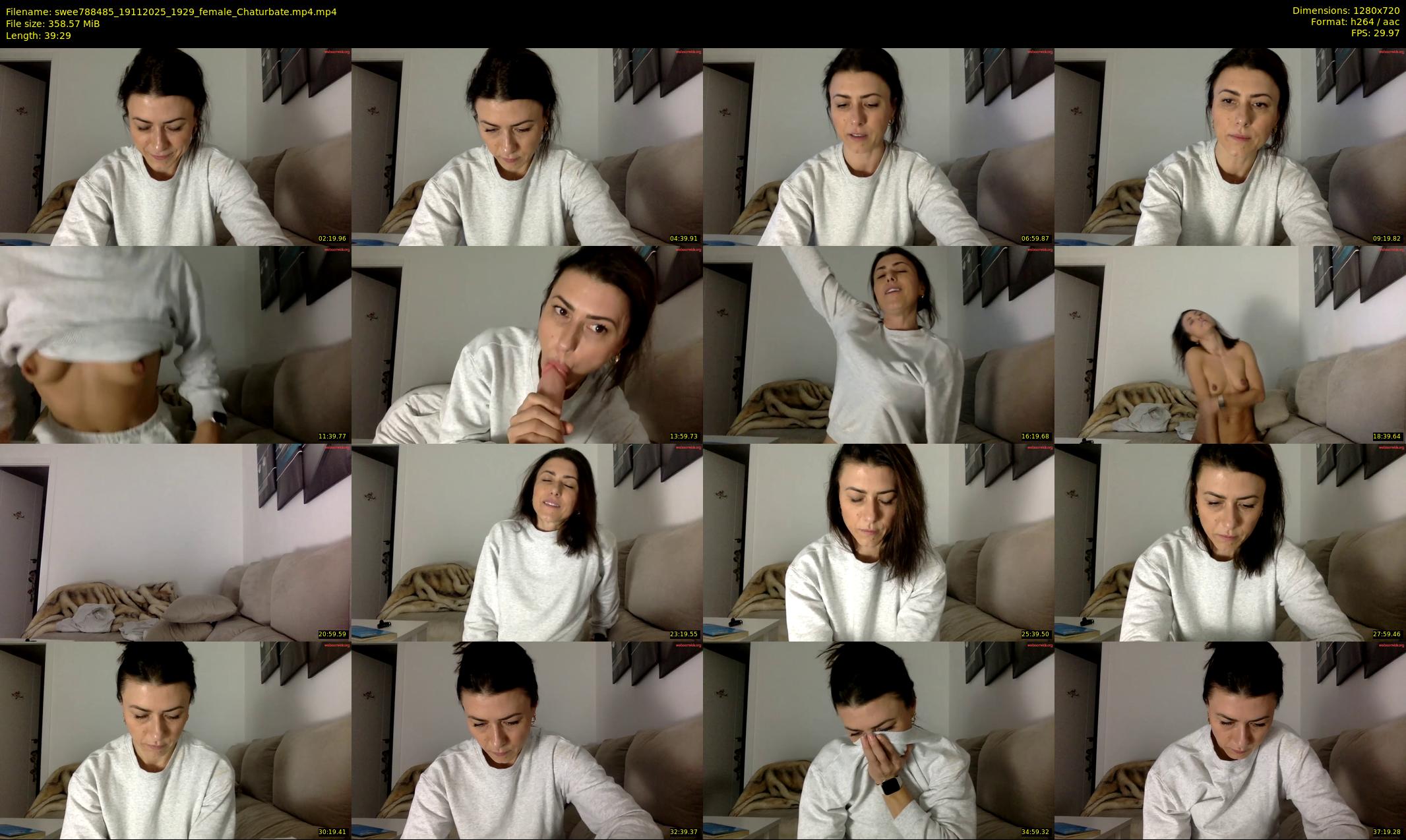 swee788485 — 40 minute Chaturbate female cam show recording, 720p, Nov 19, 2025