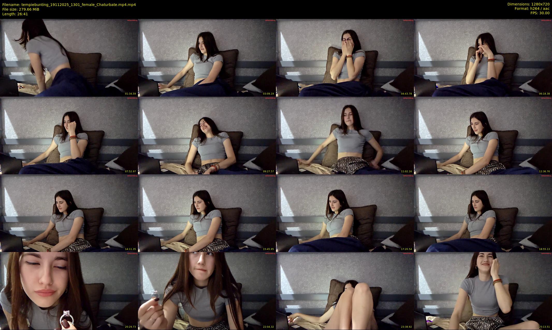 tempiebunting — 27 minute Chaturbate female cam show recording, 720p, Nov 19, 2025
