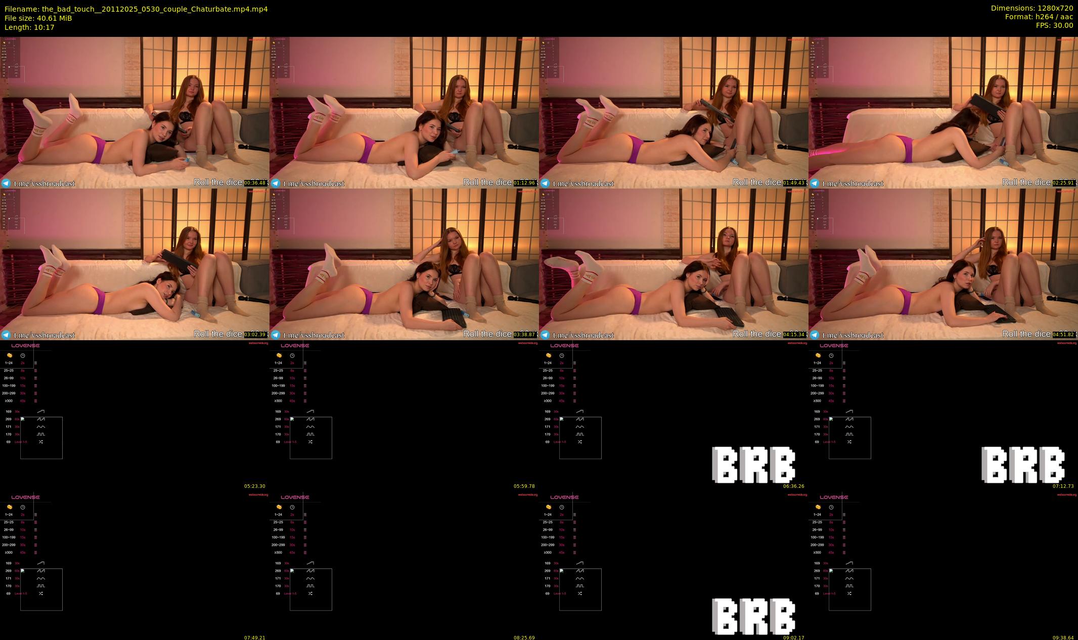 the_bad_touch_ — 11 minute Chaturbate couple cam show recording, 720p, Nov 20, 2025