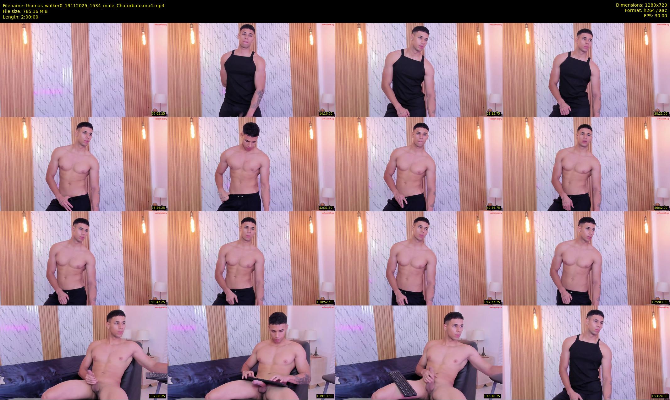 thomas_walker0 — 120 minute Chaturbate male cam show recording, 720p, Nov 19, 2025