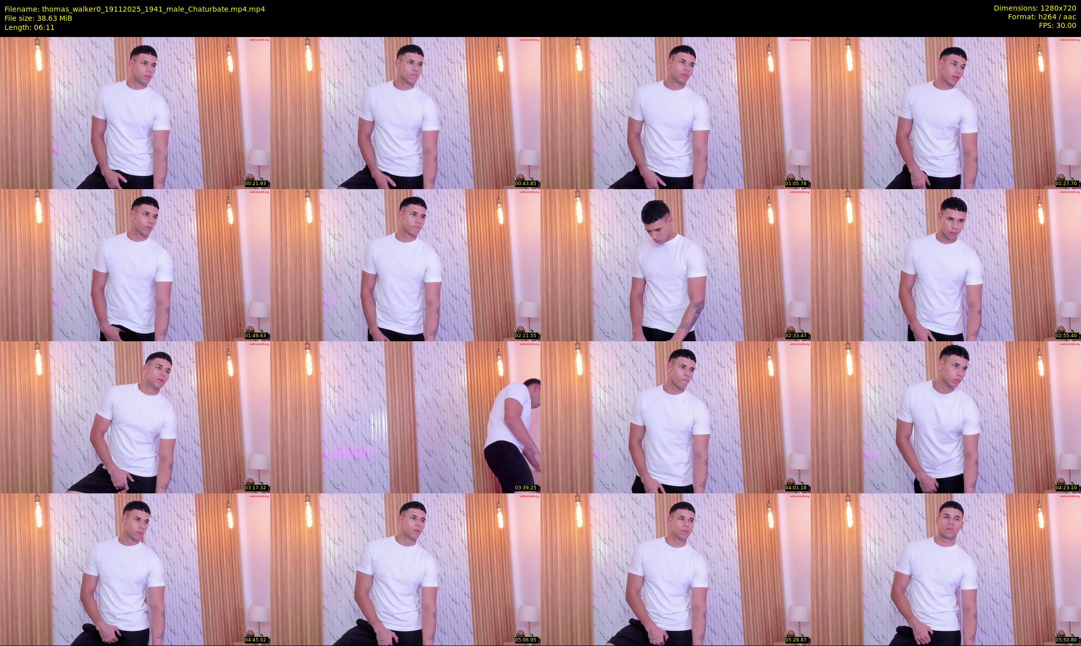 thomas_walker0 — 7 minute Chaturbate male cam show recording, 720p, Nov 19, 2025
