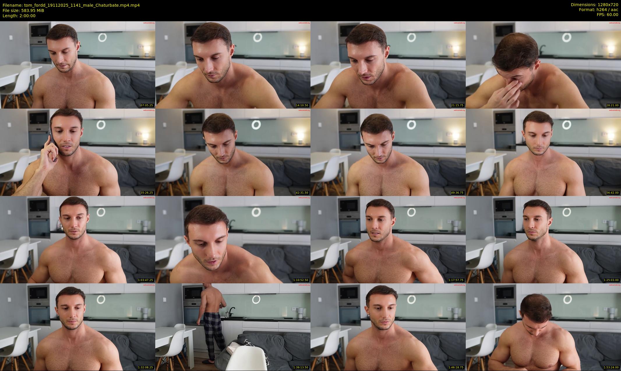 tom_fordd — 120 minute Chaturbate male cam show recording, 720p, Nov 19, 2025