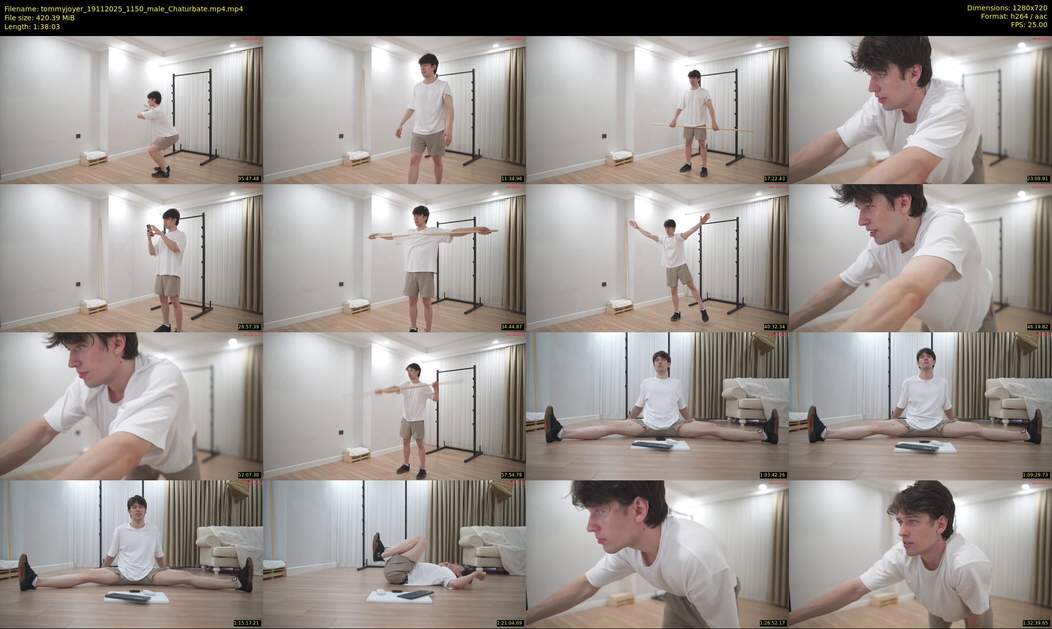 tommyjoyer — 99 minute Chaturbate male cam show recording, 720p, Nov 19, 2025