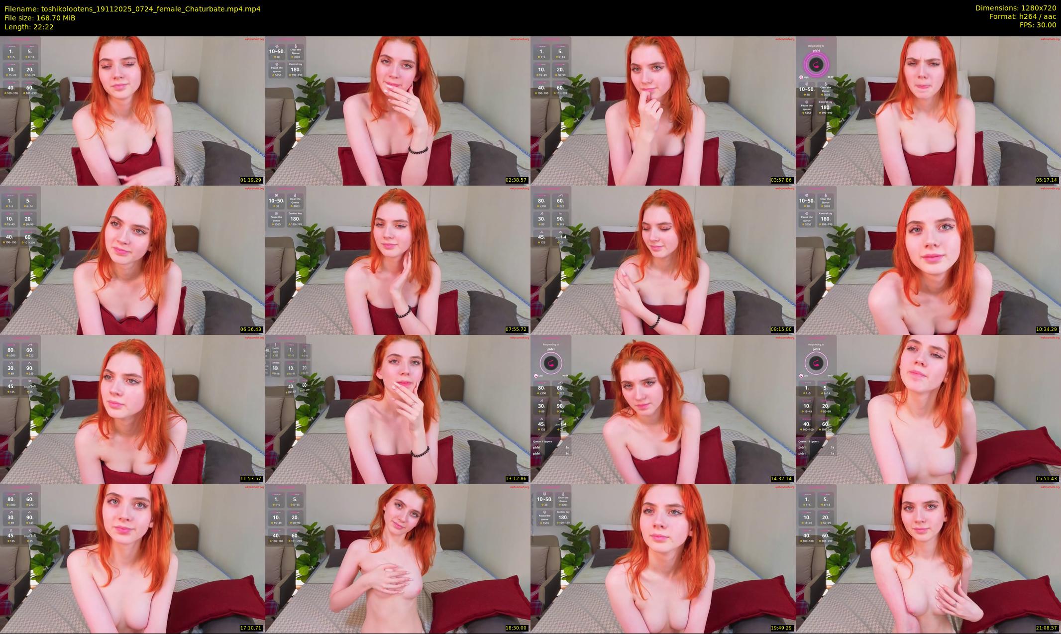 toshikolootens — 23 minute Chaturbate female cam show recording, 720p, Nov 19, 2025